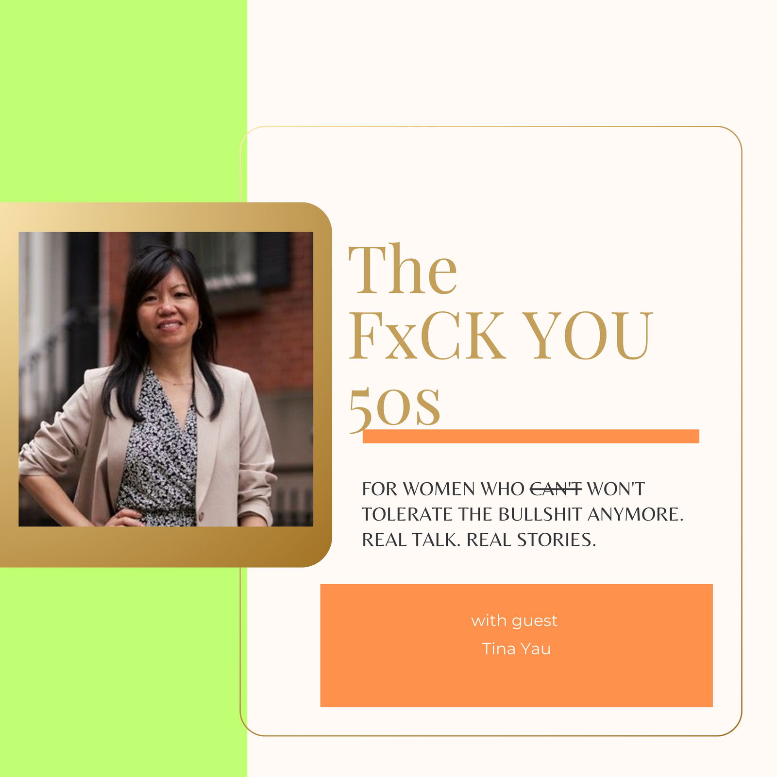 Corporate Burnout to Founder: Launching a Premium Brand & Your Second Act at 50 with Tina Yau