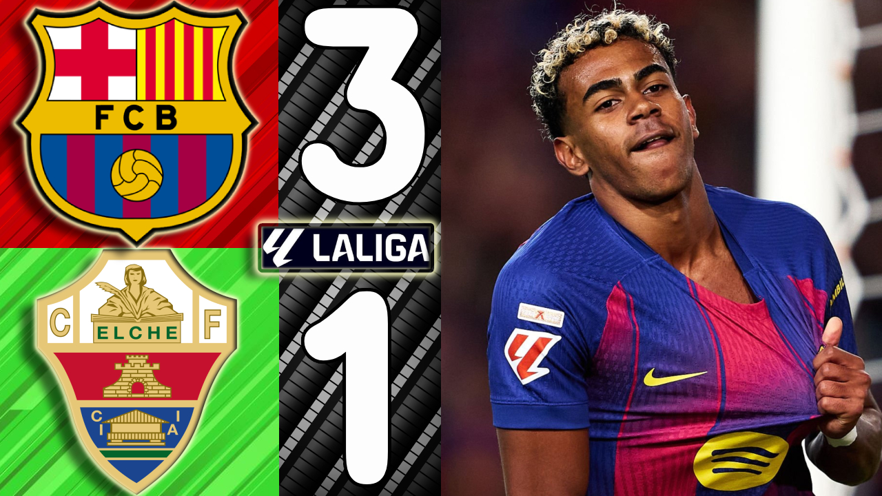 🎥 Barcelona vs. Elche [3-1] - Match Review (La Liga 2025/2026) episode artwork