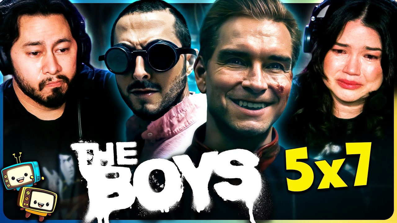 THE BOYS 5x7 REACTION! | Karl Urban, Jack Quaid, Antony Starr, Erin Moriarty | Amazon Prime episode artwork