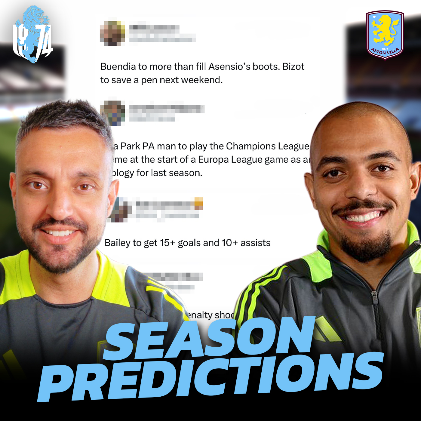 I asked YOU to predict Aston Villa’s 25/26 season…