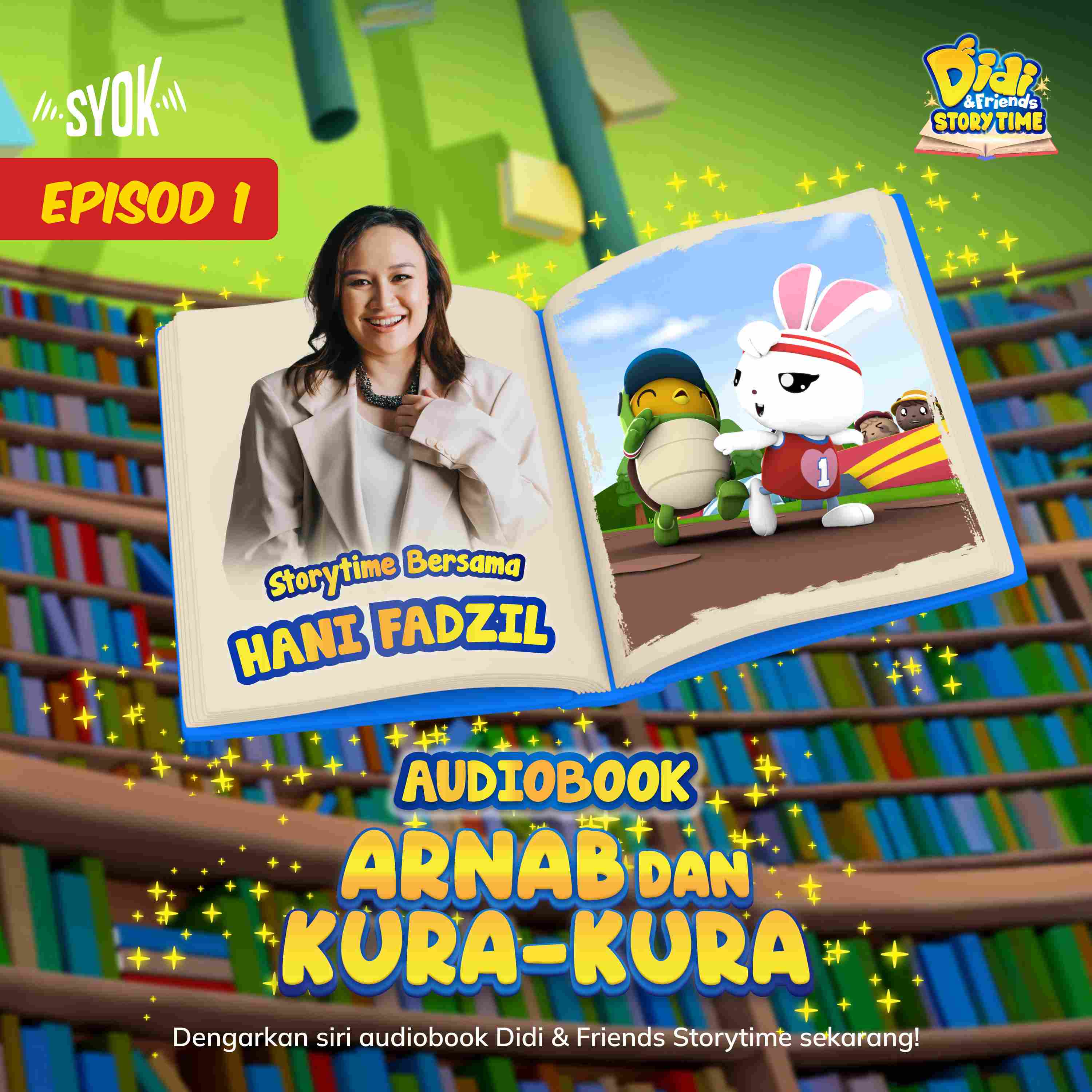 Arnab Dan Kura-Kura Bersama Hani Fadzil | Didi & Friends Storytime EP1 episode artwork