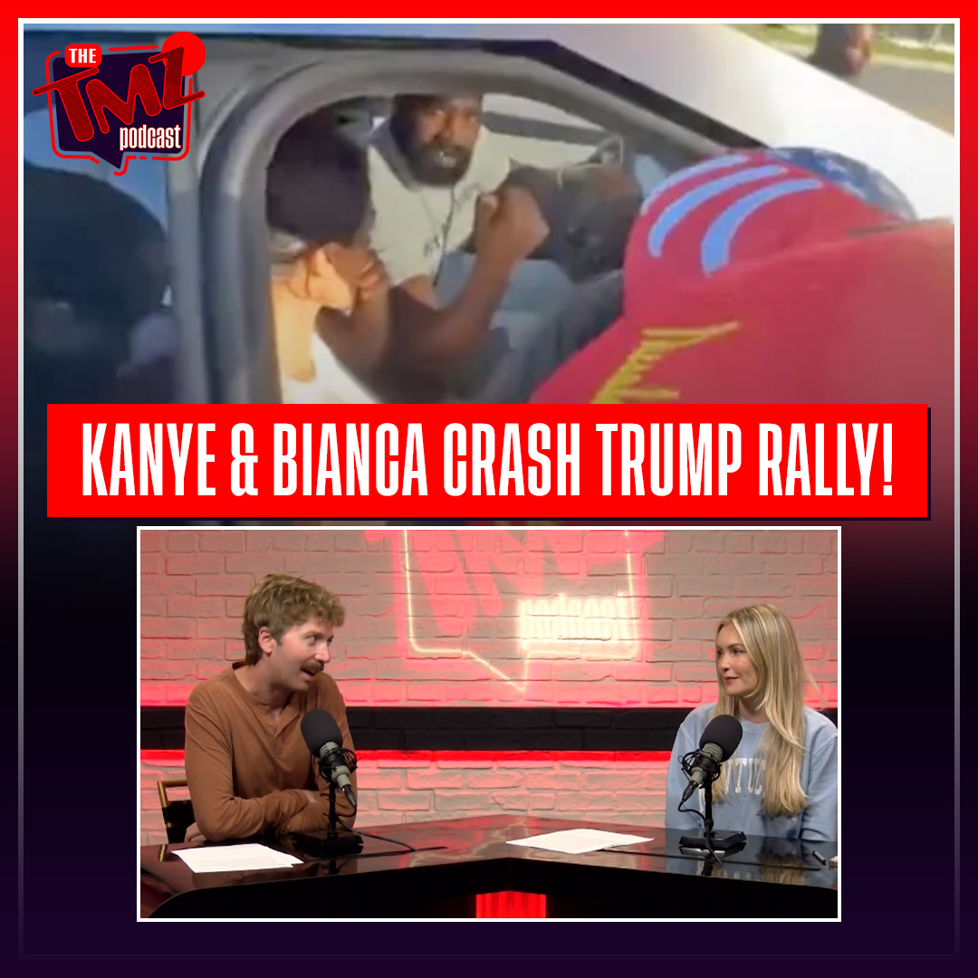 Kanye & Bianca Crash Trump Rally: Chaos Ensues!