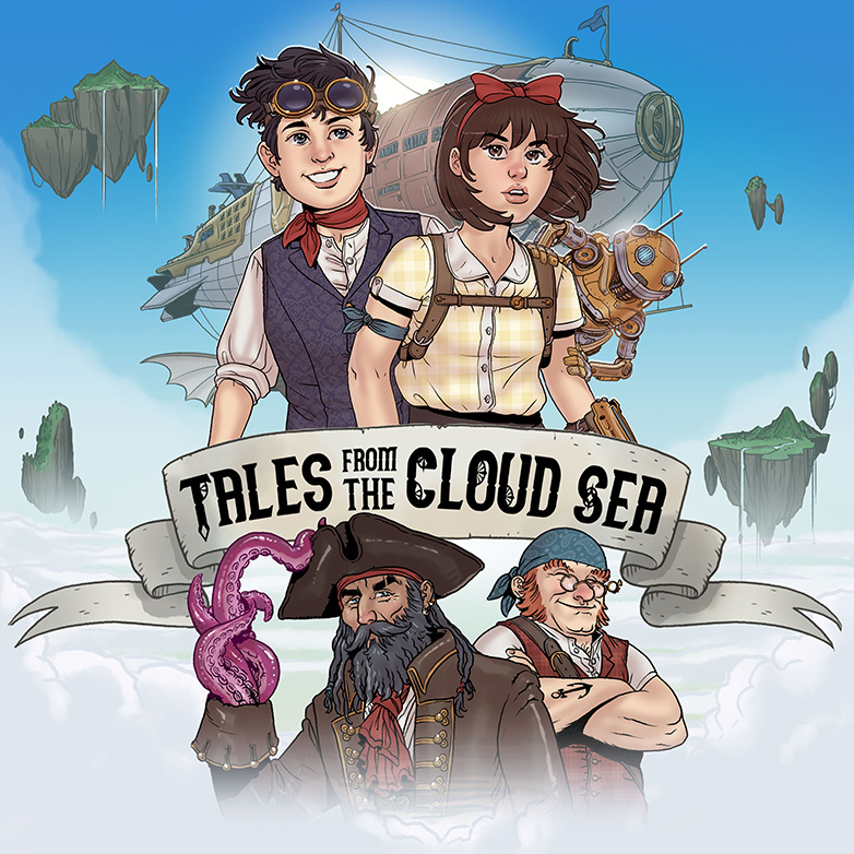 Introducing: TALES FROM THE CLOUD SEA, an improvised comedy adventure podcast for kids and families!