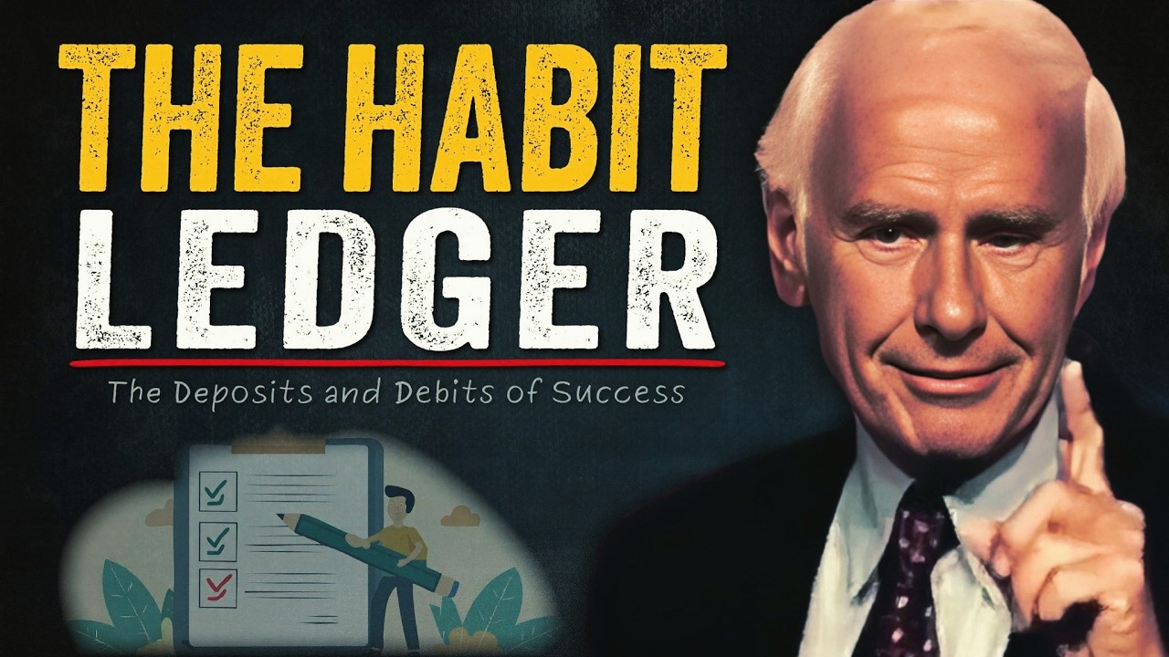 The Habit Ledger: The Deposits and Debits of Success | Jim Rohn Motivation