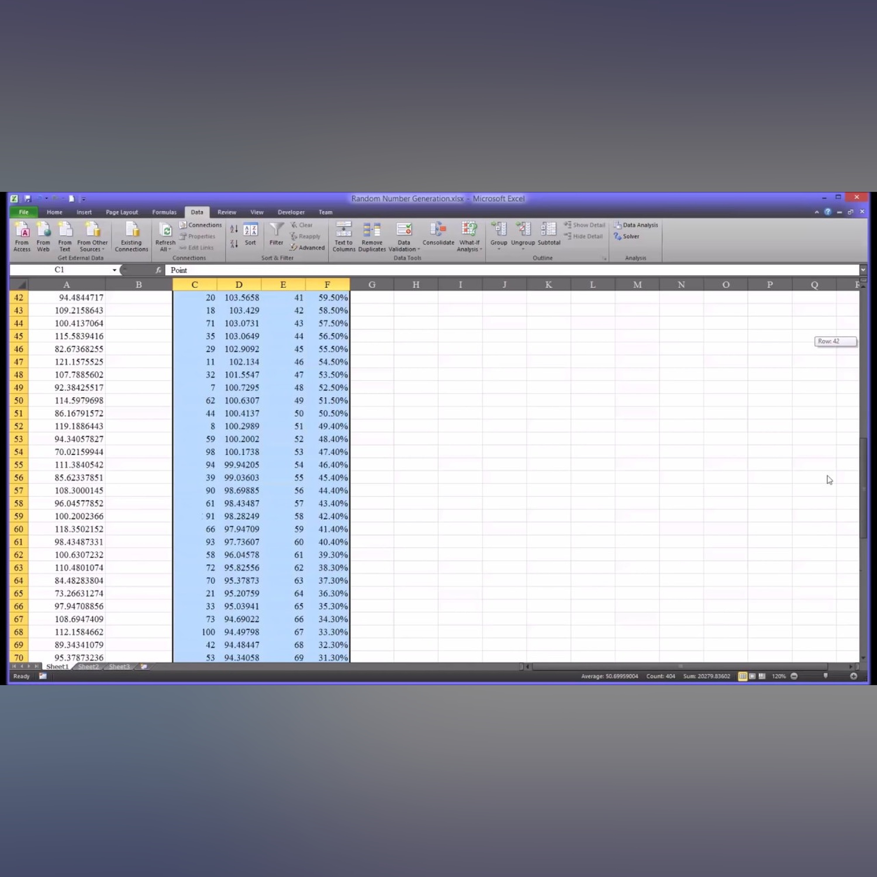Random Number Generation and Random Sampling in Excel episode artwork