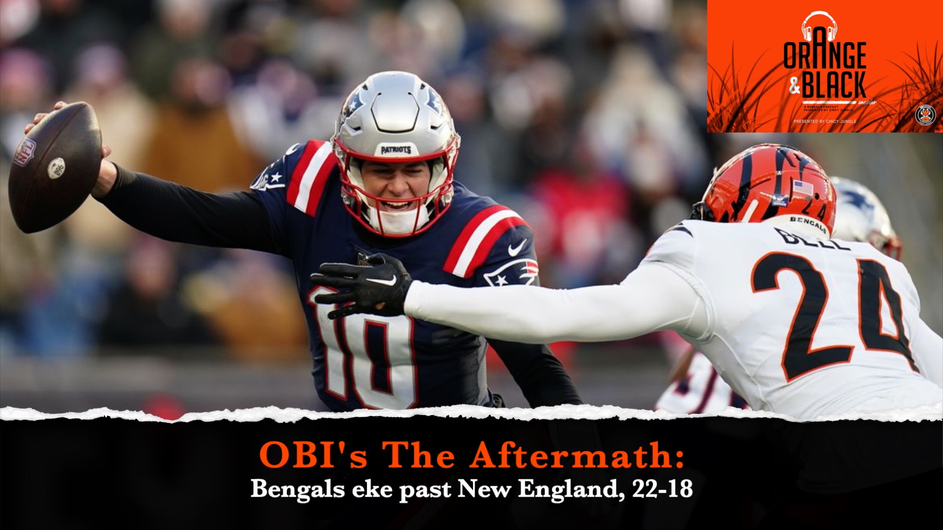 ICYMI: OBI's "The Aftermath" in Bengals' win over Patriots
