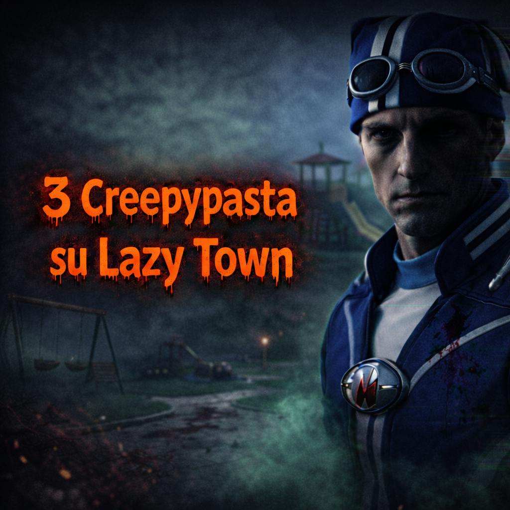 3 Creepypasta DAVVERO SPAVENTOSE su LAZY TOWN 3 Creepypasta DAVVERO SPAVENTOSE su LAZY TOWN