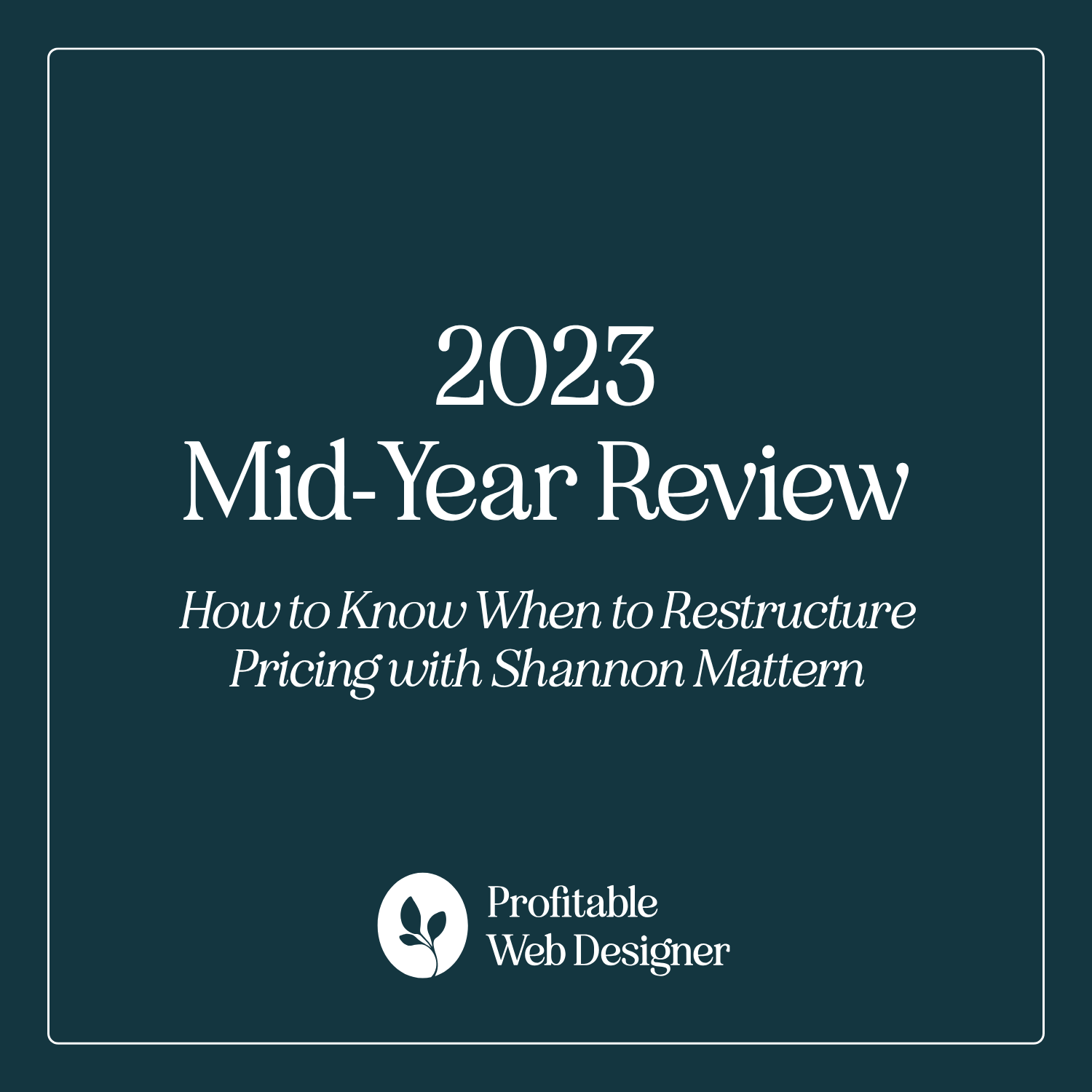 Profitable Web Designer with Shannon Mattern