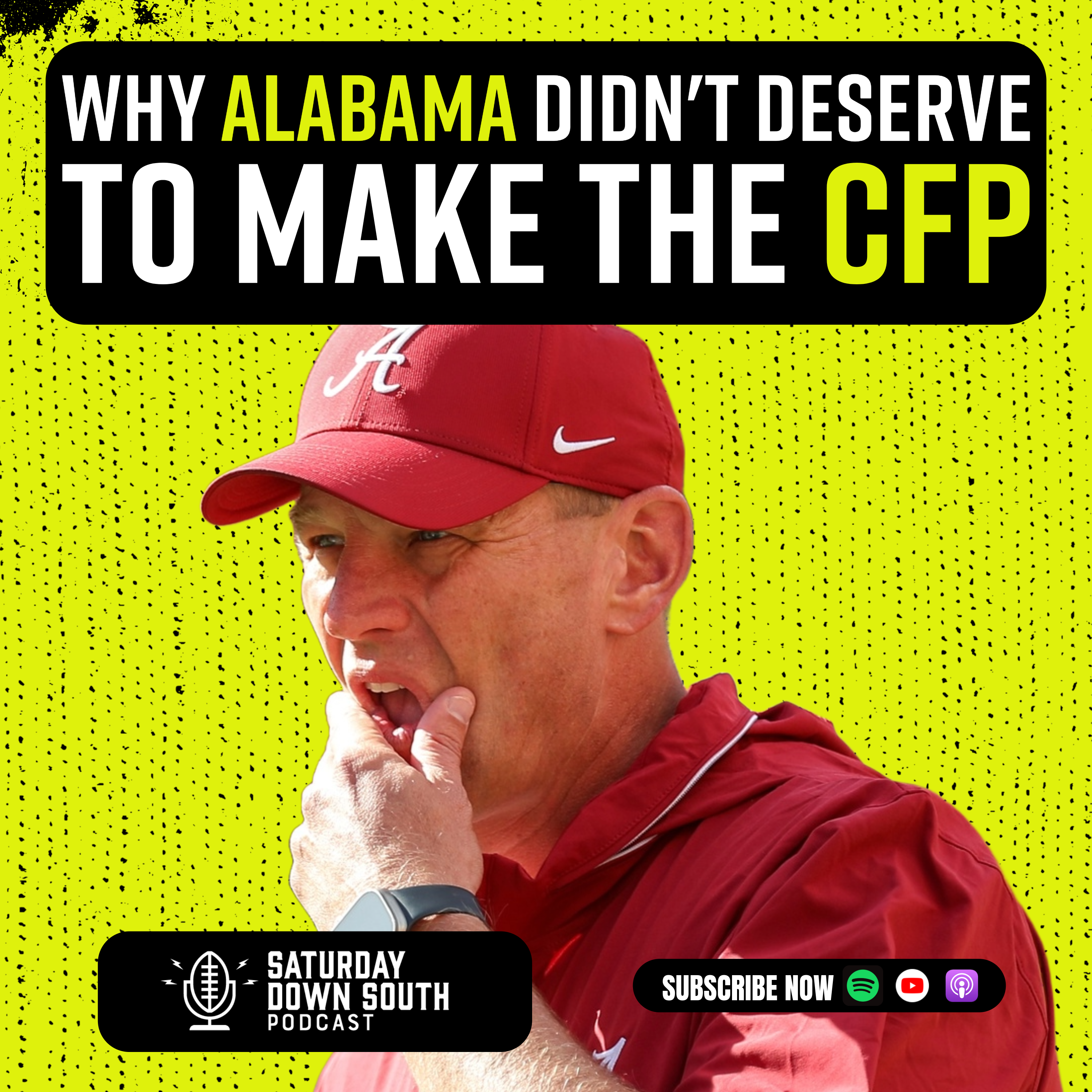 Bama gets left out, Early CFP matchup thoughts & Georgia's weird SEC Championship