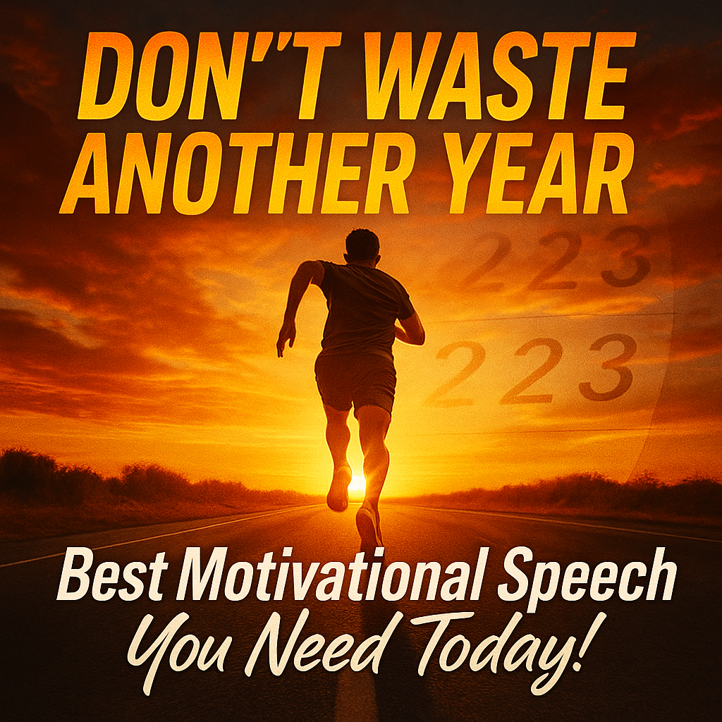 DON'T WASTE ANOTHER YEAR - Best Motivational Speech You Need Today!