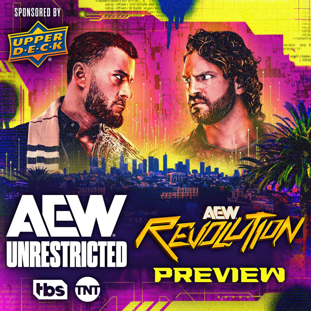 AEW Revolution Preview with Konosuke Takeshita episode artwork