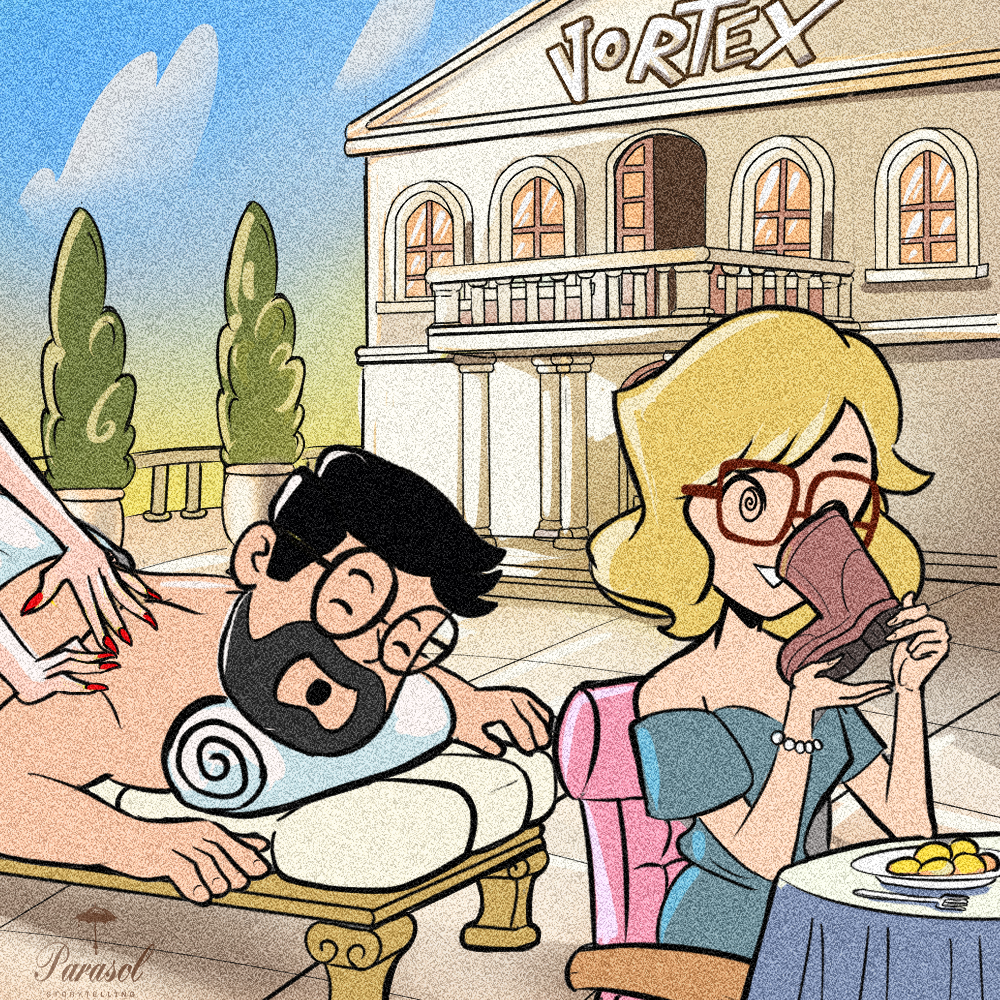 Vortex 63 - Coçada profissional, carinho CLT e chulé de R$100