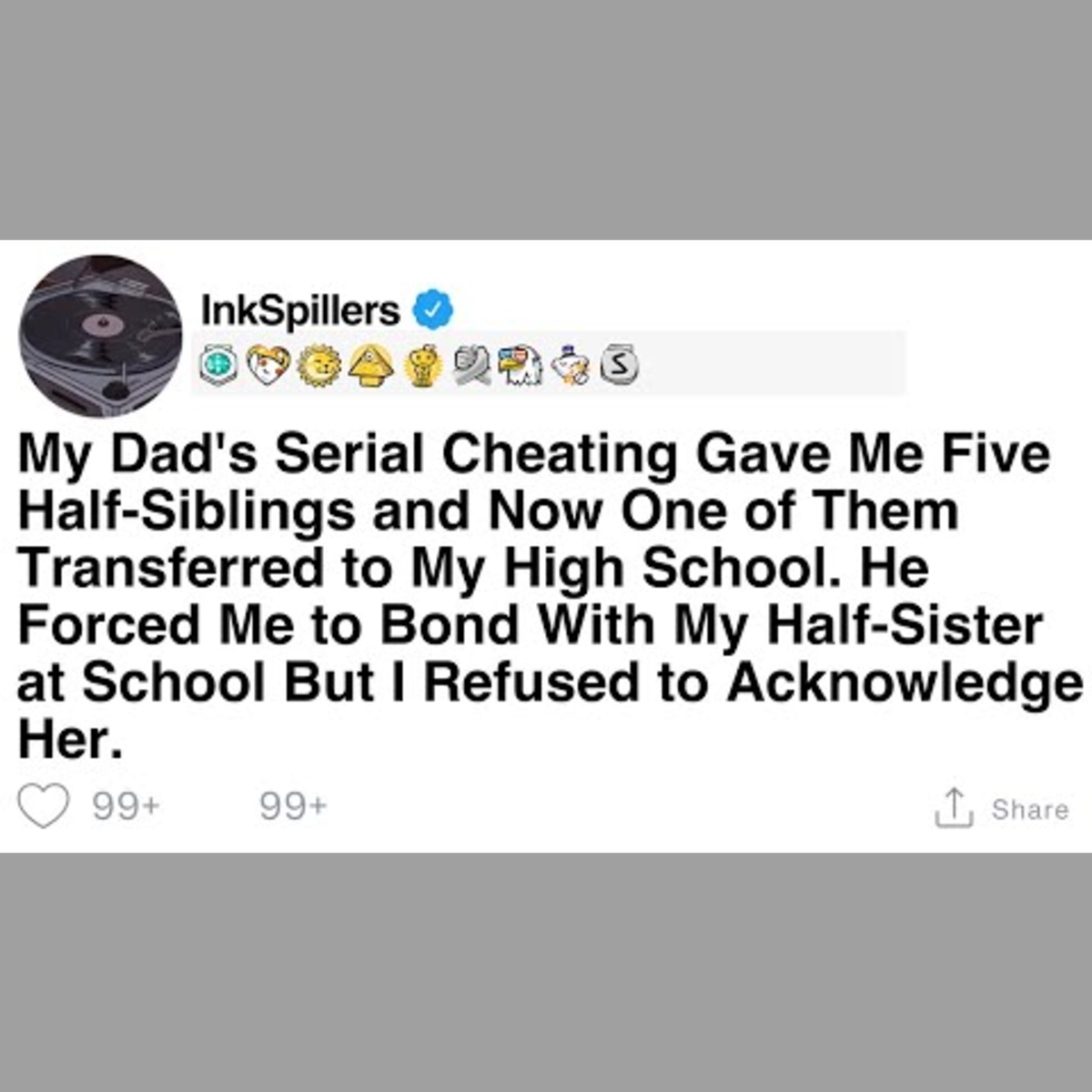 Dealing with a Half-Sibling at School Due to My Dad's Infidelity