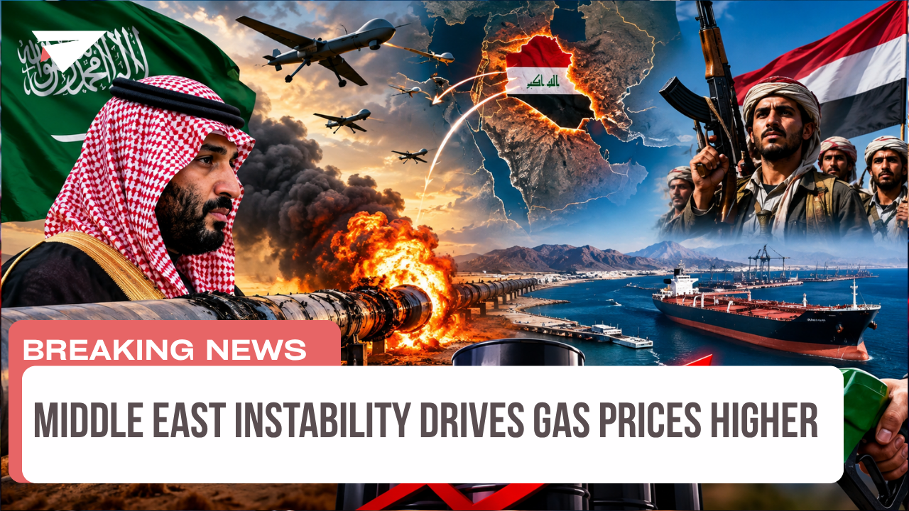 Middle East Instability Drives Gas Prices Higher, Breaking News