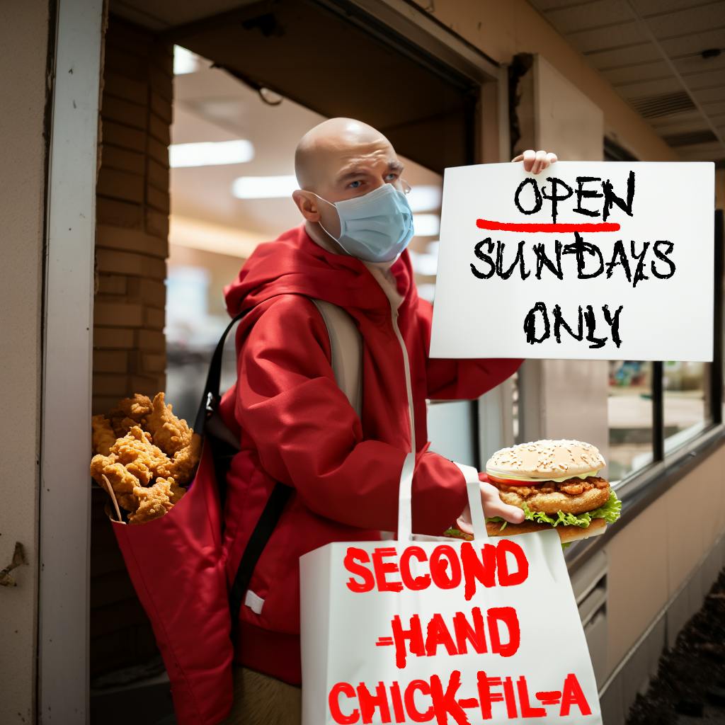Secondhand Chick-Fil-A
