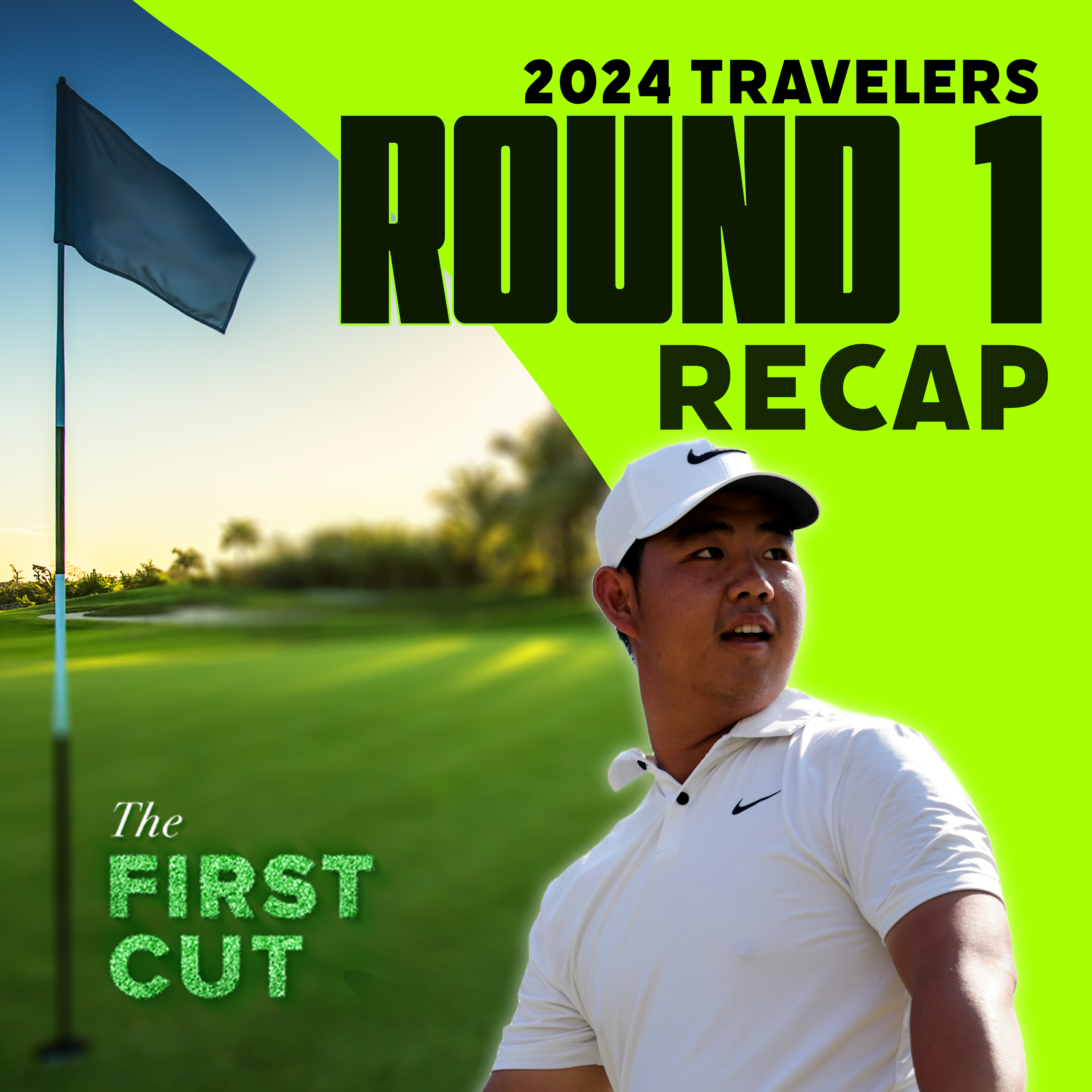 Tom Kim Leads a Thursday Birdie Fest - 2024 Travelers Championship Round 1 | The First Cut Podcast