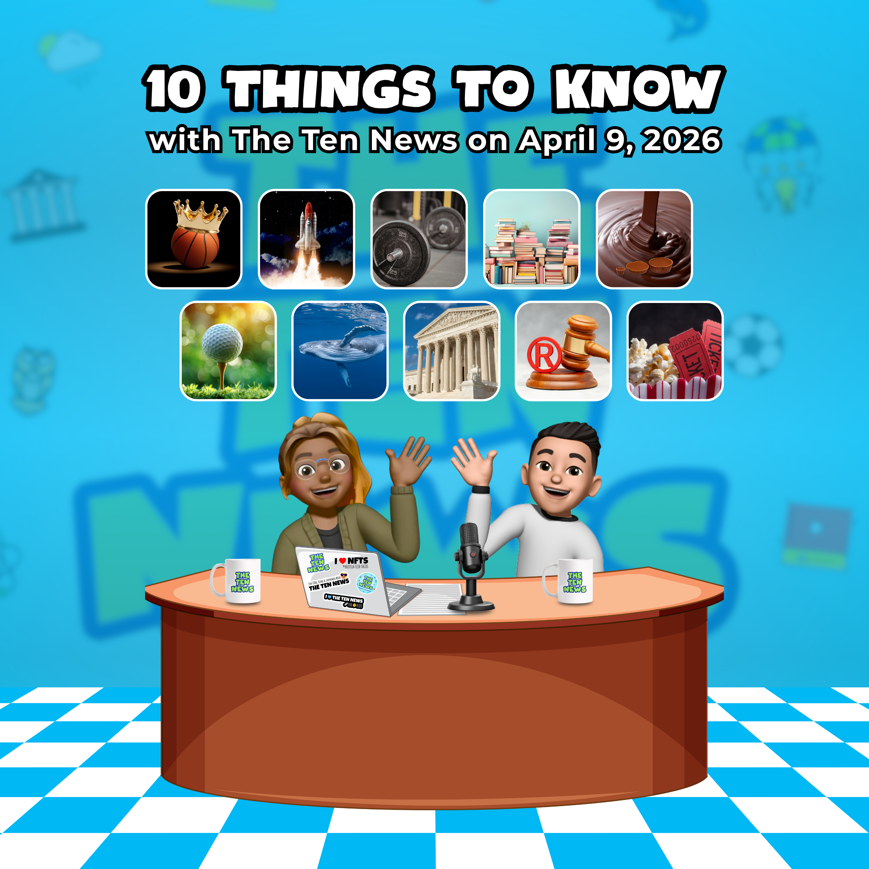 March Madness & The Masters, Artemis II Update, and Mario's Latest Movie