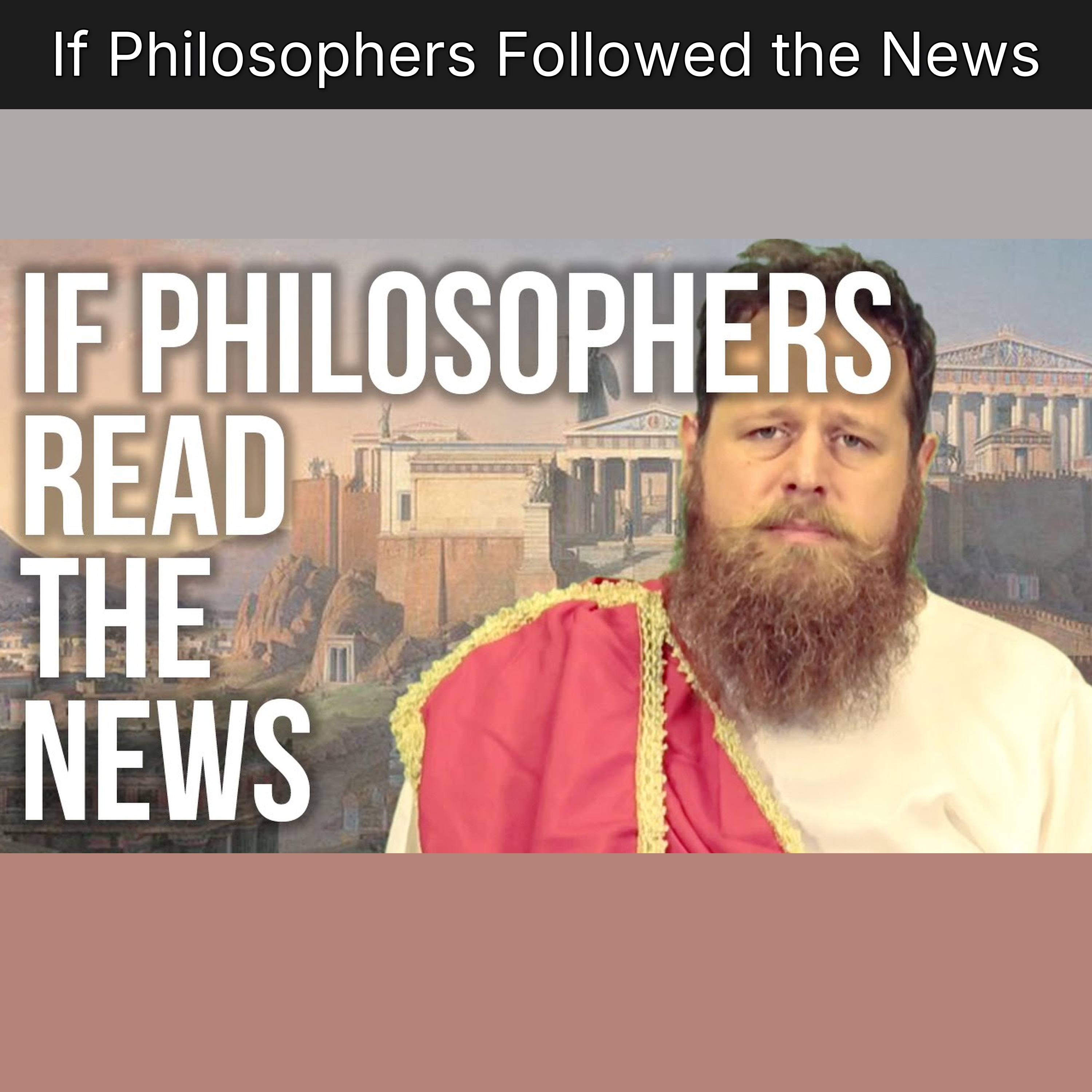 If Philosophers Followed the News