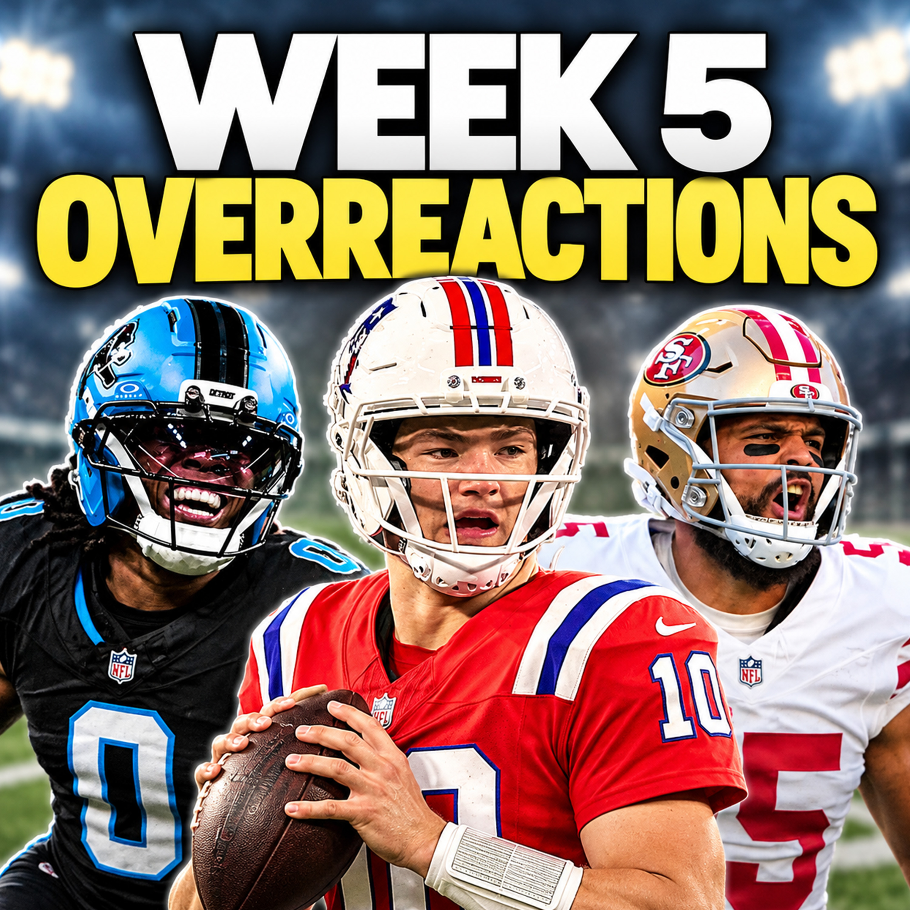 NFL vs. Fantasy: The Biggest Week 5 Overreactions episode artwork