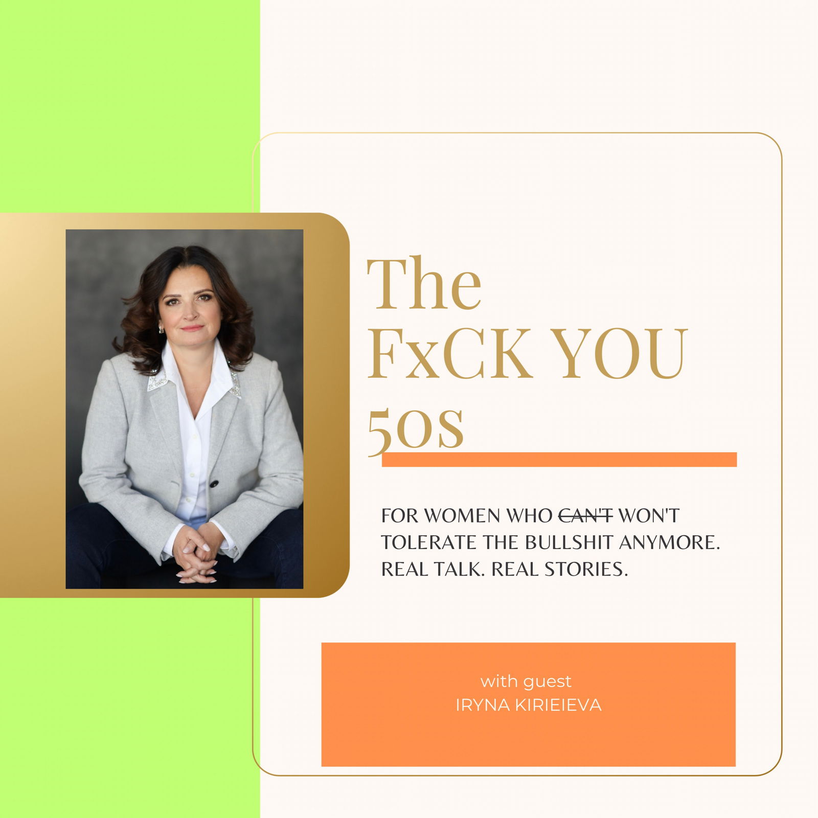 From Ukraine to The U.S | A Journey of Starting Over at 50 with Former Banking CEO, Iryna Kirieieva