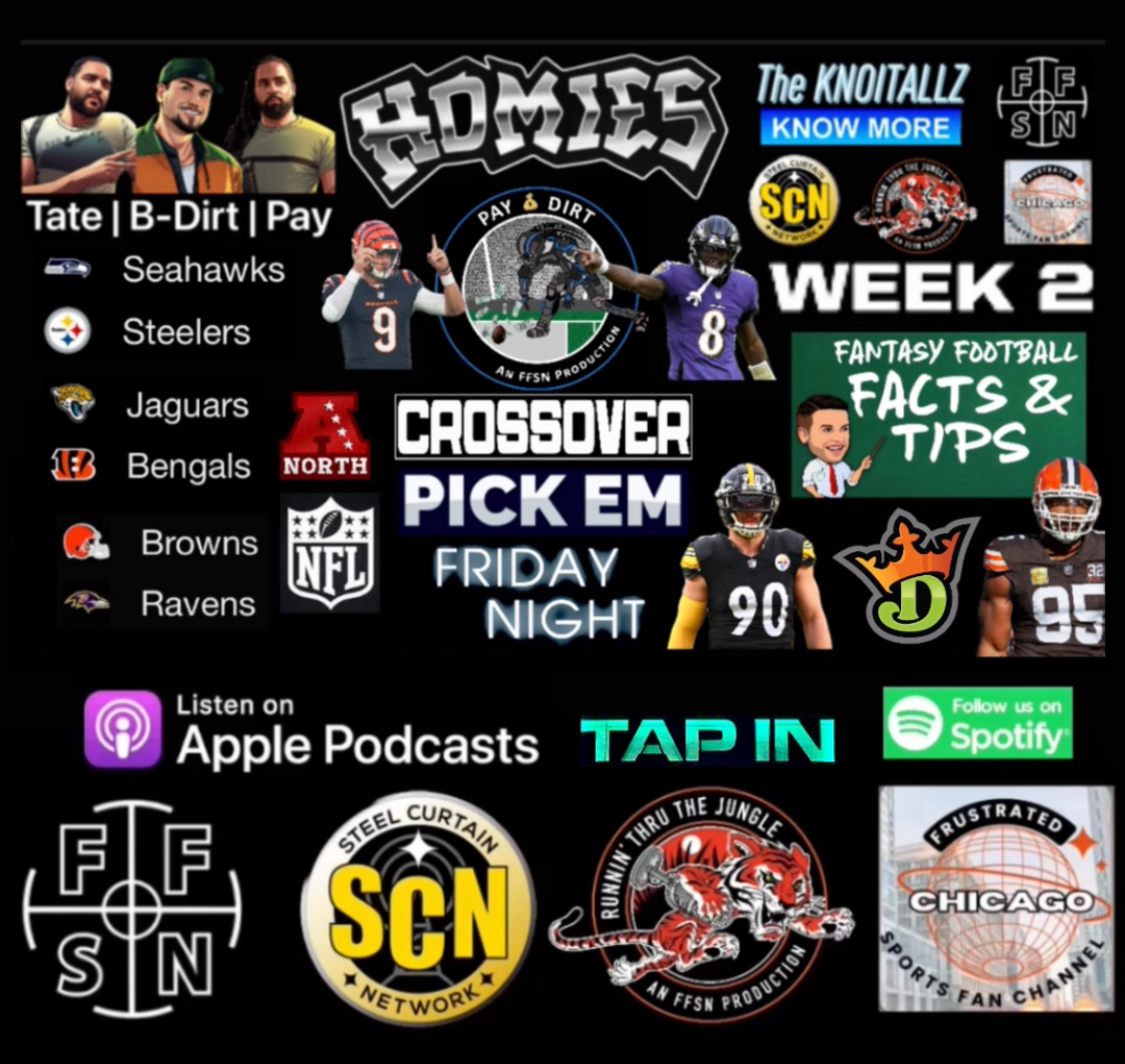 Homies: AFC North Recap & Matchups | NFL Week 2 Pick’em