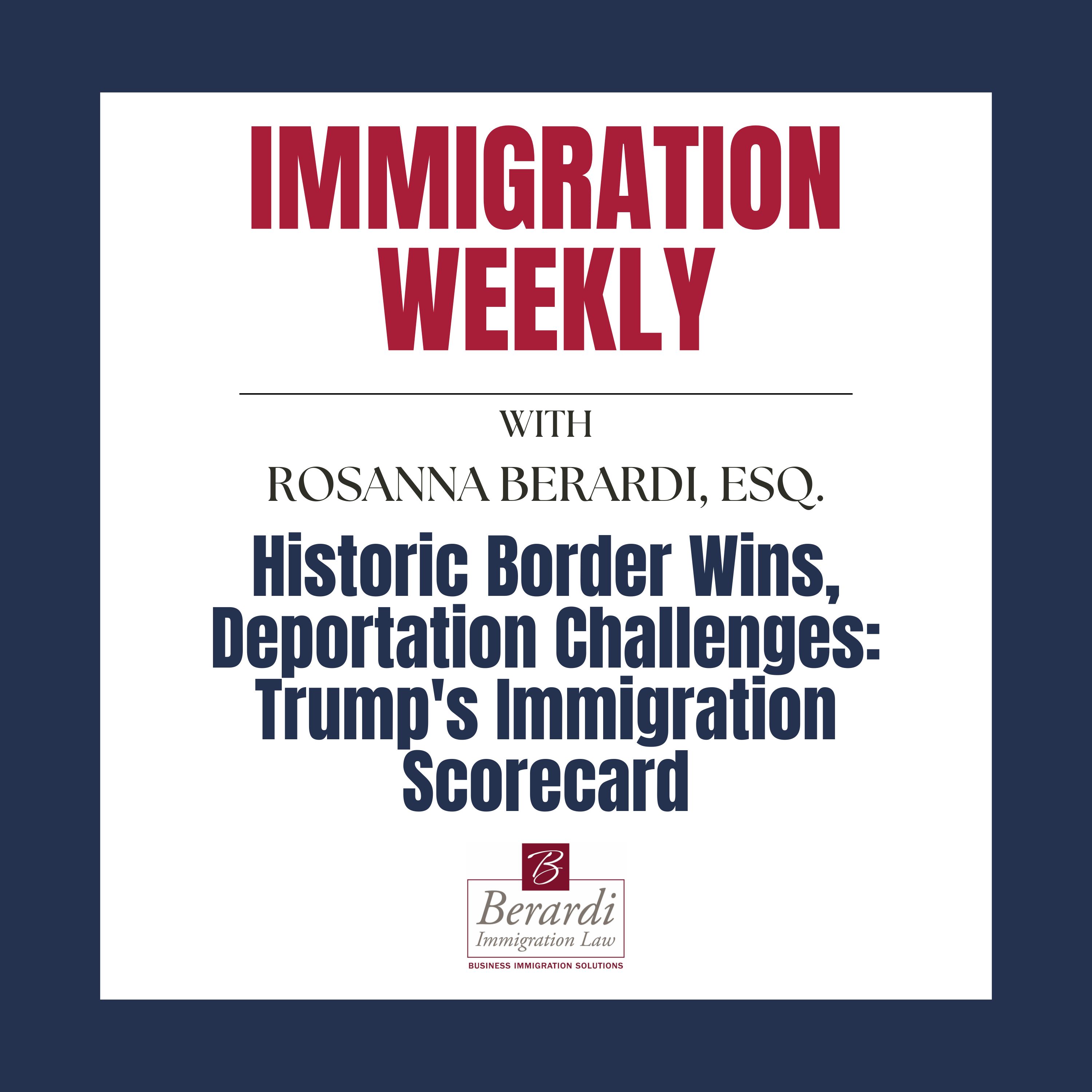 Historic Border Wins, Deportation Challenges: Trump's Immigration Scorecard episode artwork