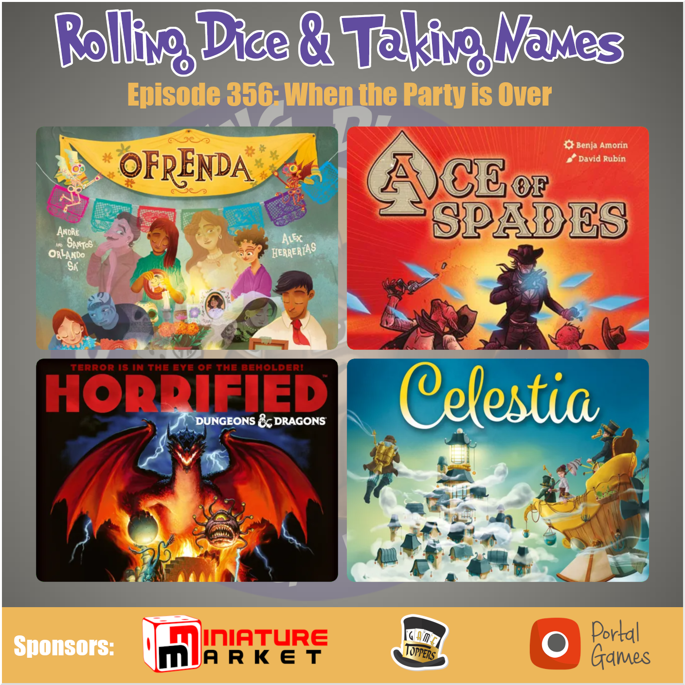 Episode 356: Ofrenda, Horrified: Dungeons & Dragons, Celestia