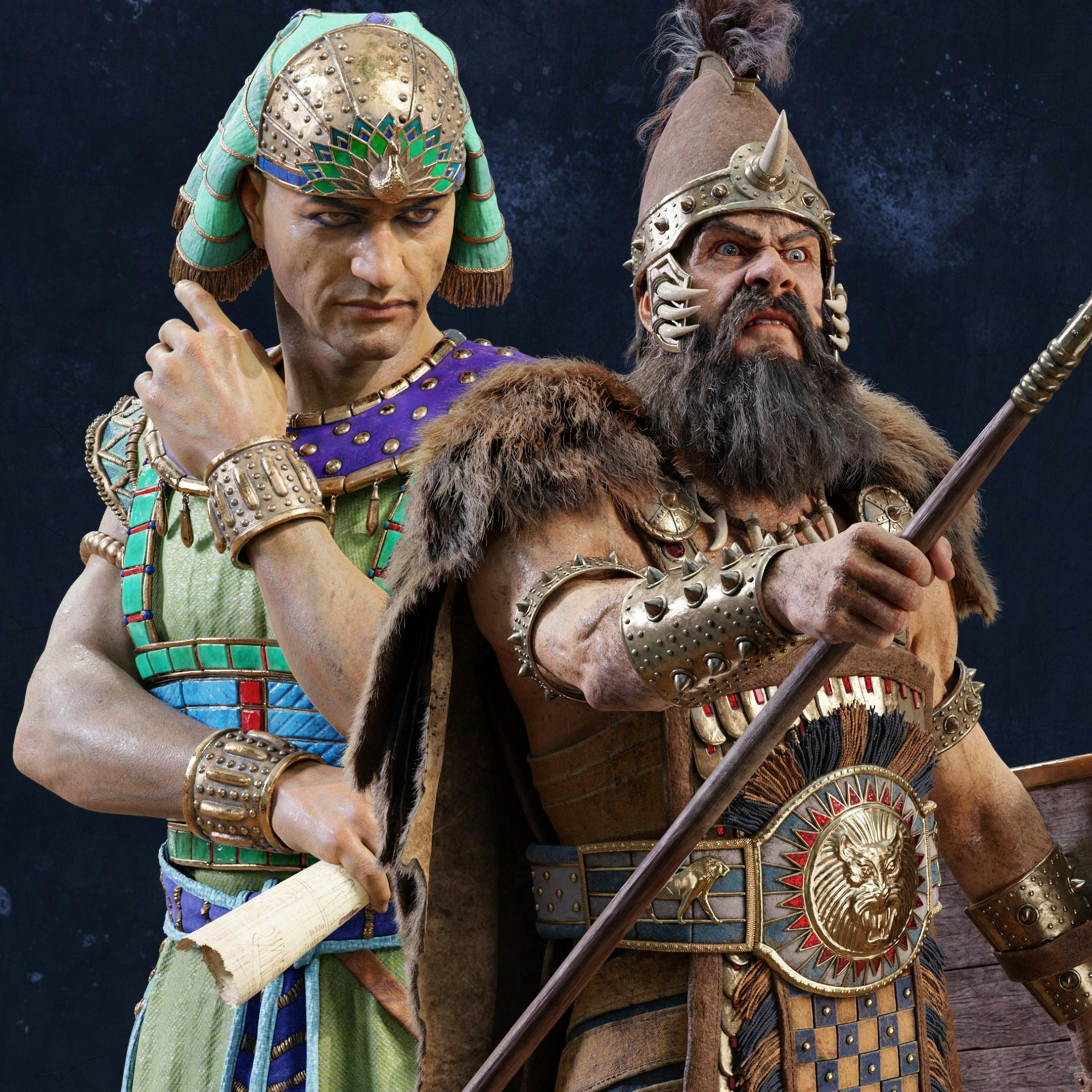 Total War: Pharaoh - Bay & Irsu, Rulers of Foreign Lands