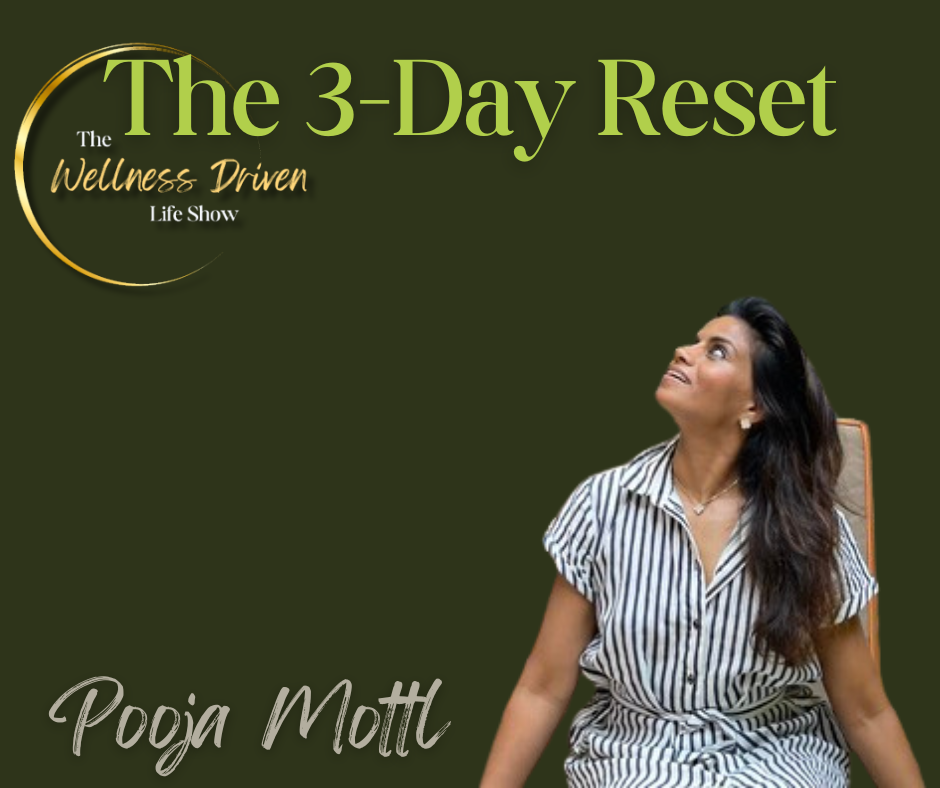 Success, Meaning, and Wellbeing: A Deep Dive with Pooja Mottl 🙏📚 | Author of “The 3-Day Reset” episode artwork