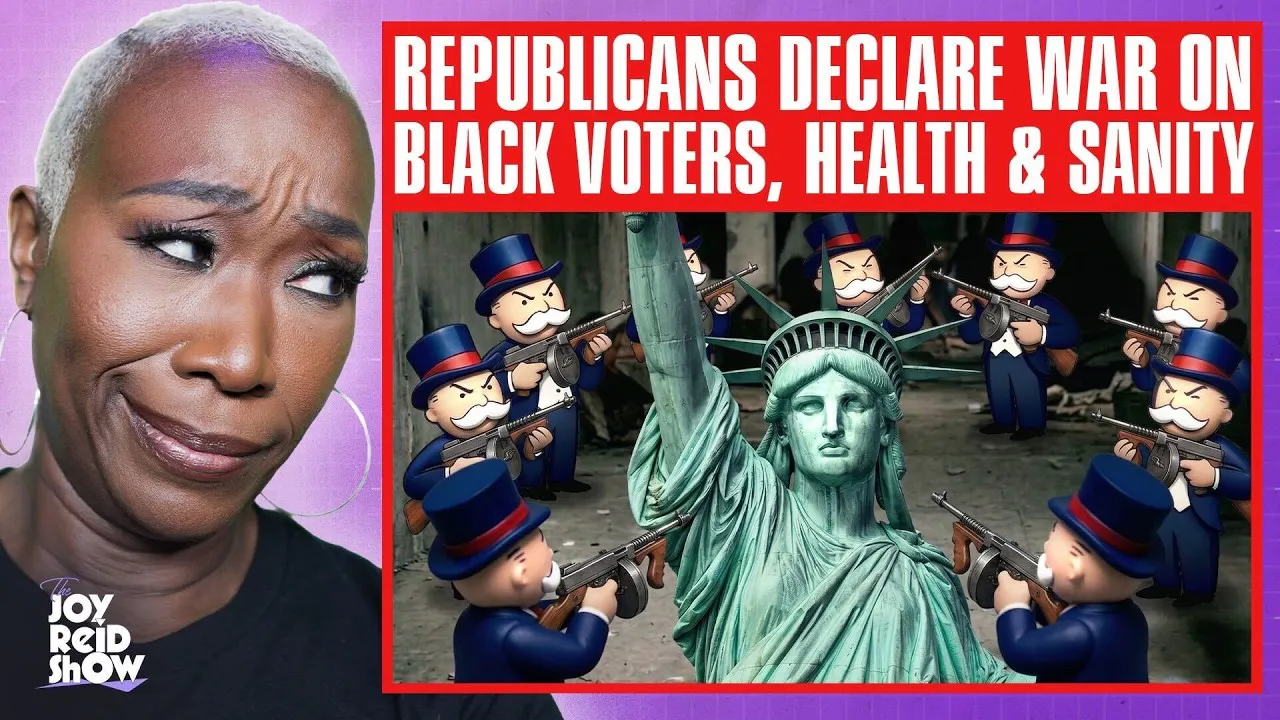 Republicans Declare War on Black Voters, Health & Sanity | The Joy Reid Show LIVE! — The Joy Reid Show cover