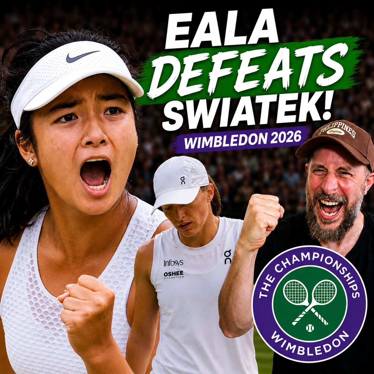 Eala HISTORIC win against Swiatek 🤯 Wimbledon 2026 | Post Match Reaction episode artwork