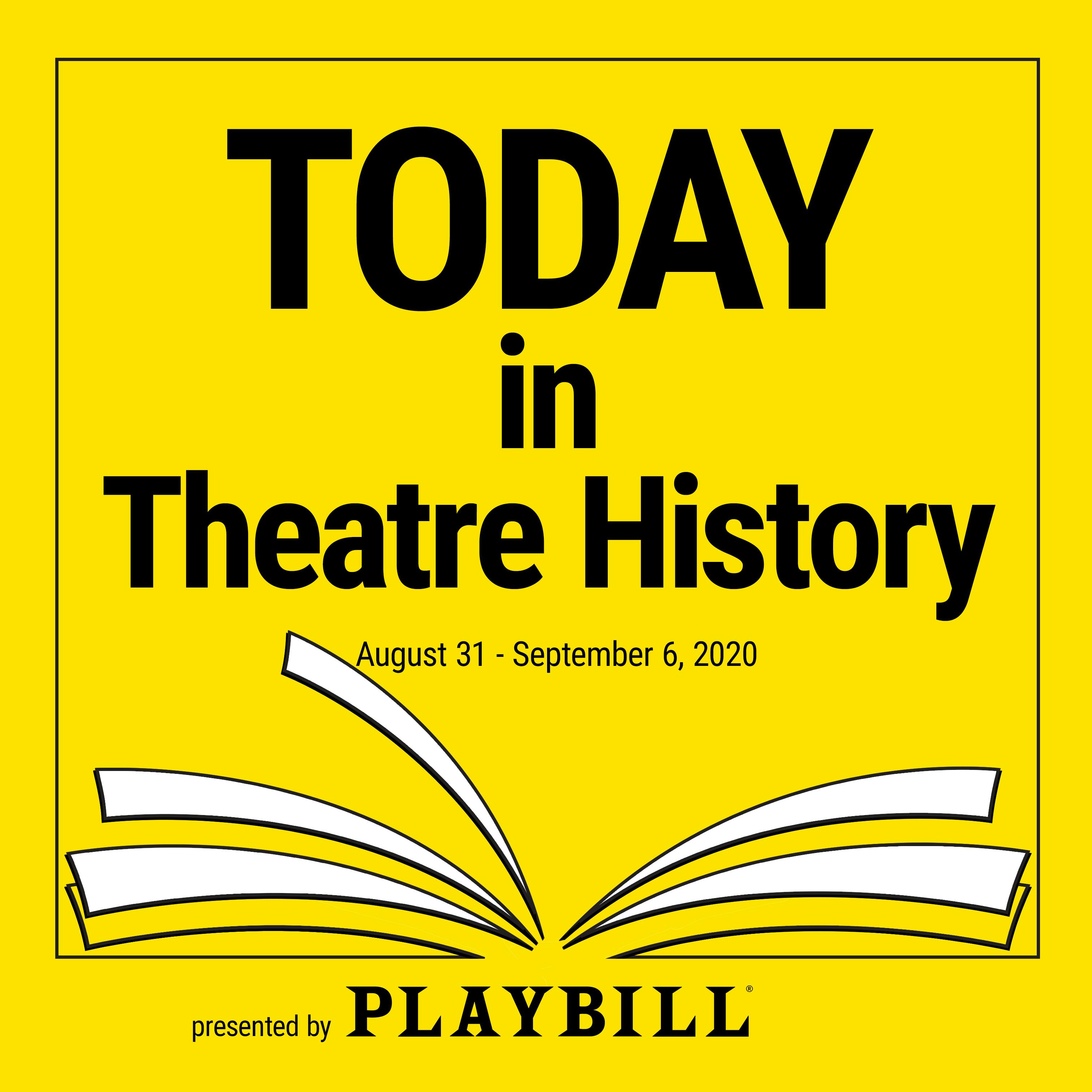 August 31–September 6, 2020: Sophie Tucker gets a black eye, Nathan Lane gets blacklisted, and Follies comes to concert this week in theatre history!