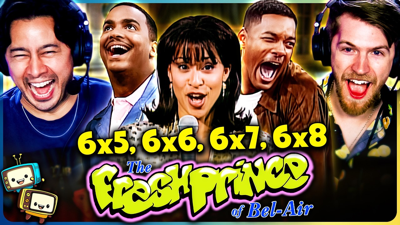 THE FRESH PRINCE OF BEL-AIR (1994) 6x5, 6x6, 6x7, & 6x8 Reaction! | Will Smith w/ Jaby Koay episode artwork