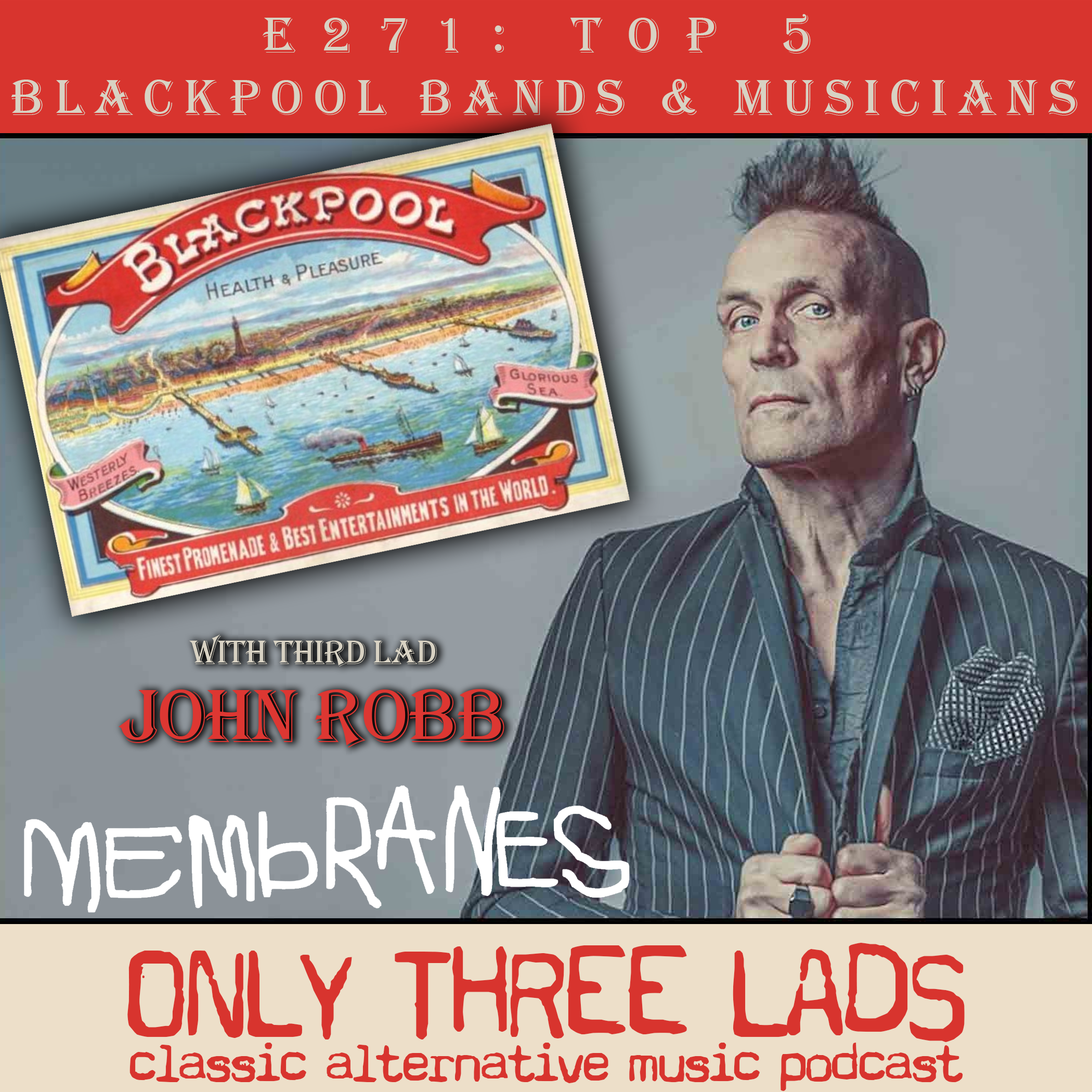 Only Three Lads - Classic Alternative Music Podcast