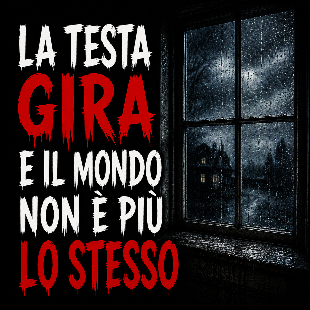 La testa gira e il mondo non è più lo stesso - Creepypasta episode artwork