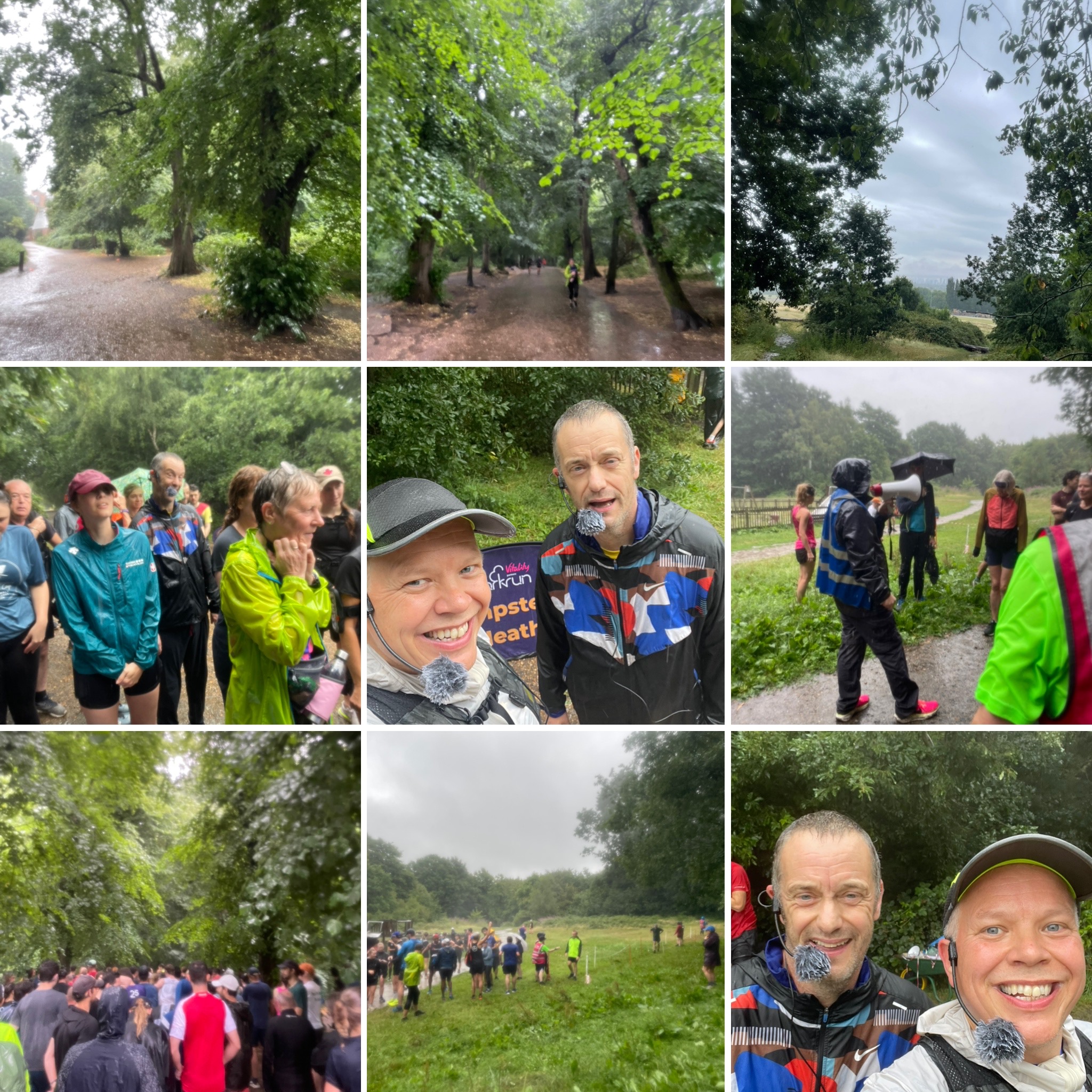 Hampstead Heath Parkrun In The Rain
