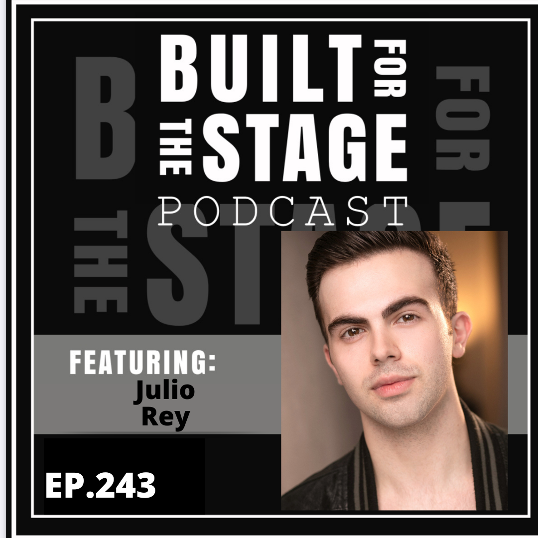 #243 Julio Rey - opened his second Broadway as a swing in LEMPICKA.