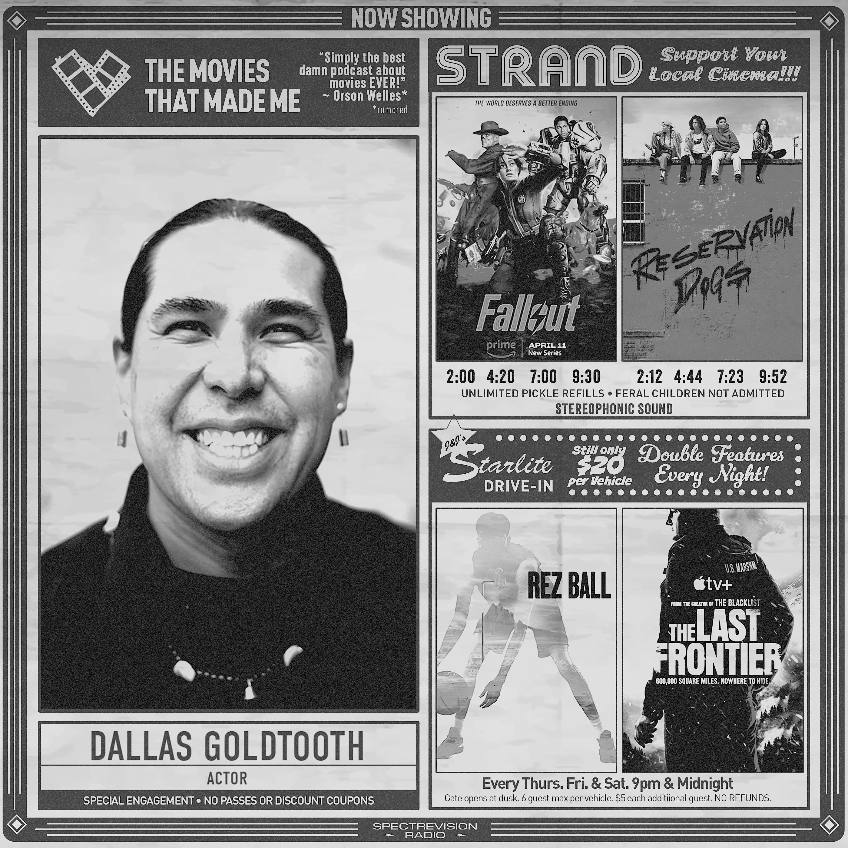 FALLOUT star Dallas Goldtooh