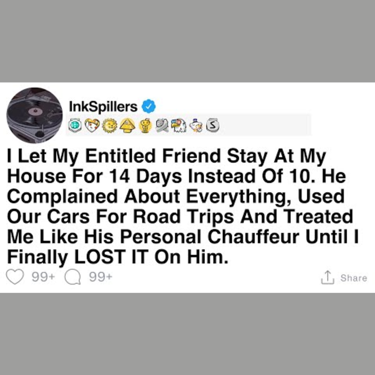 InkSpillers: Narrating Your Stories