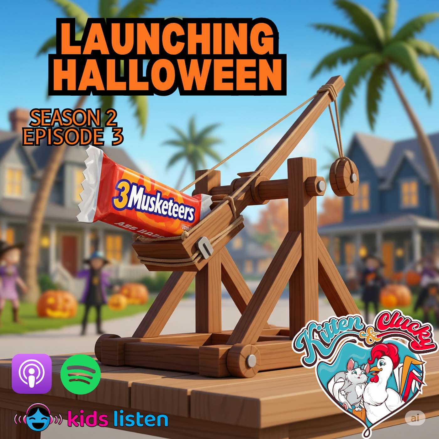 Launching Halloween episode artwork
