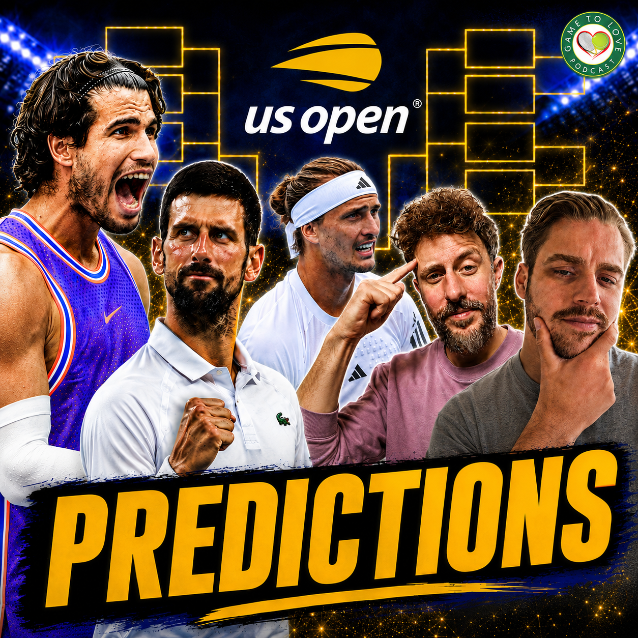 Alcaraz CONFIRMS he's 100% 🙏 Best chance for an American CHAMPION? 🇺🇸 | US Open 2026 Draw Preview & Predictions episode artwork