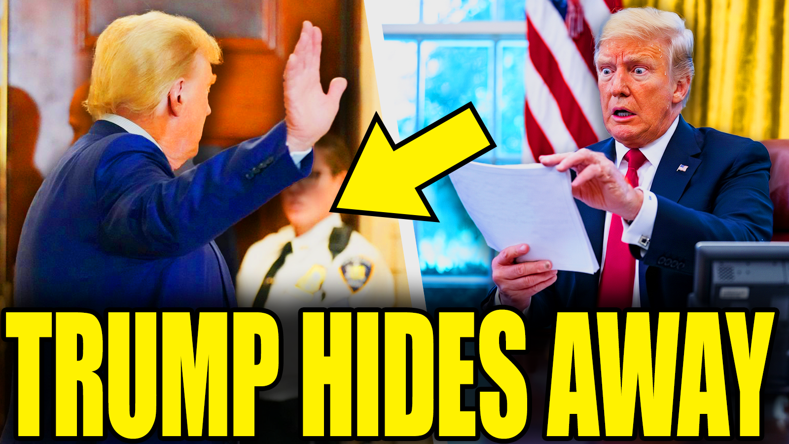 Trump Disappears As Health Report He Feared Comes Out episode artwork