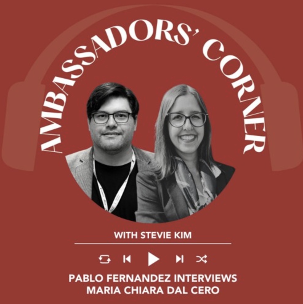 Pablo Fernandez Interviews Maria Chiara Dal Cero | Clubhouse Ambassadors’ Corner