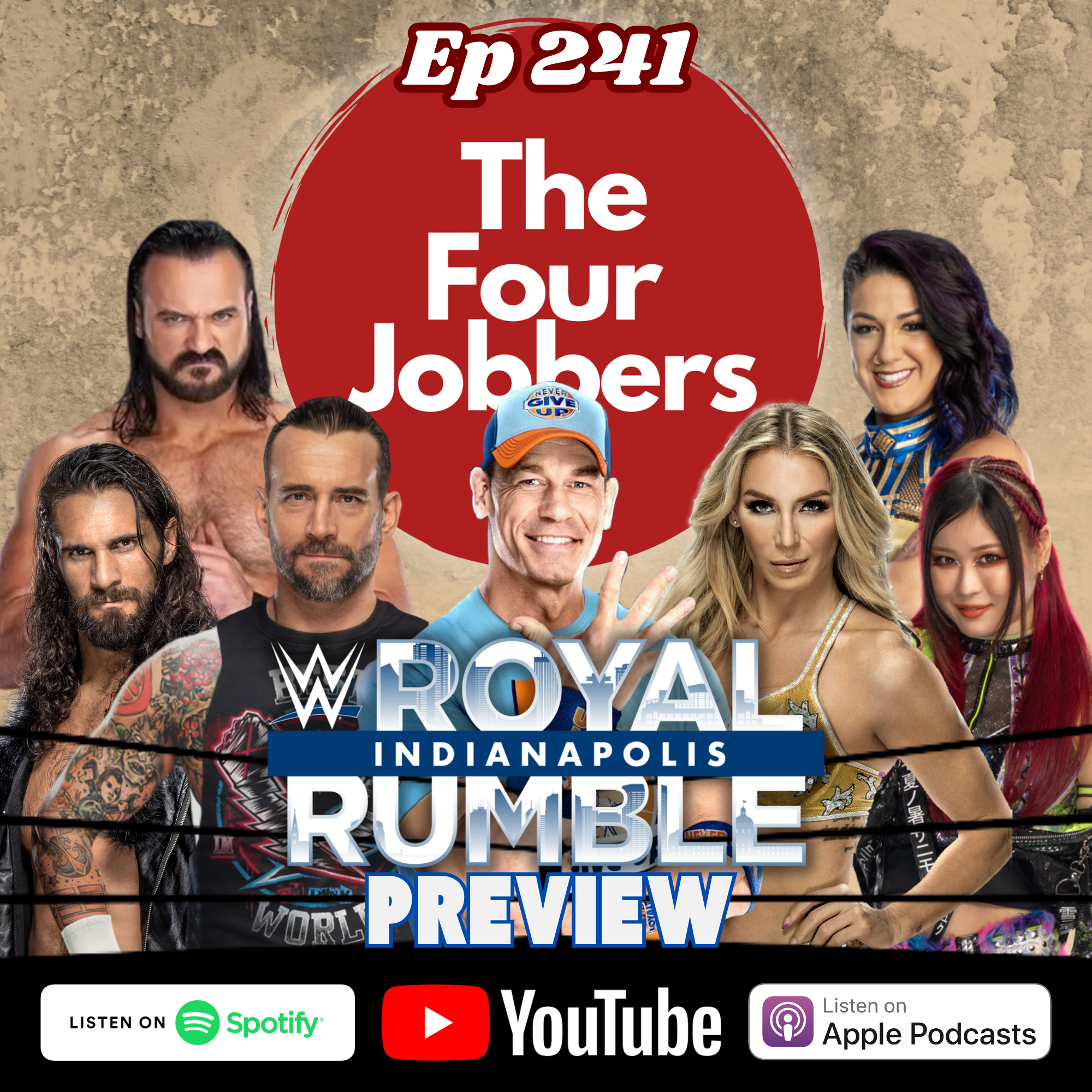 Ep 241 - WWE Royal Rumble 2025 Preview episode artwork