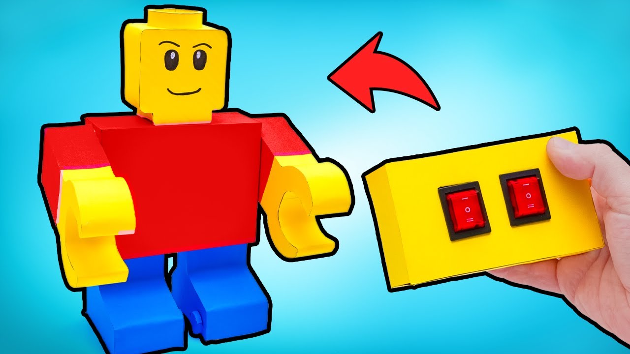 How to Build a Giant Robot That Actually MOVES! LEGO Inspired Craft