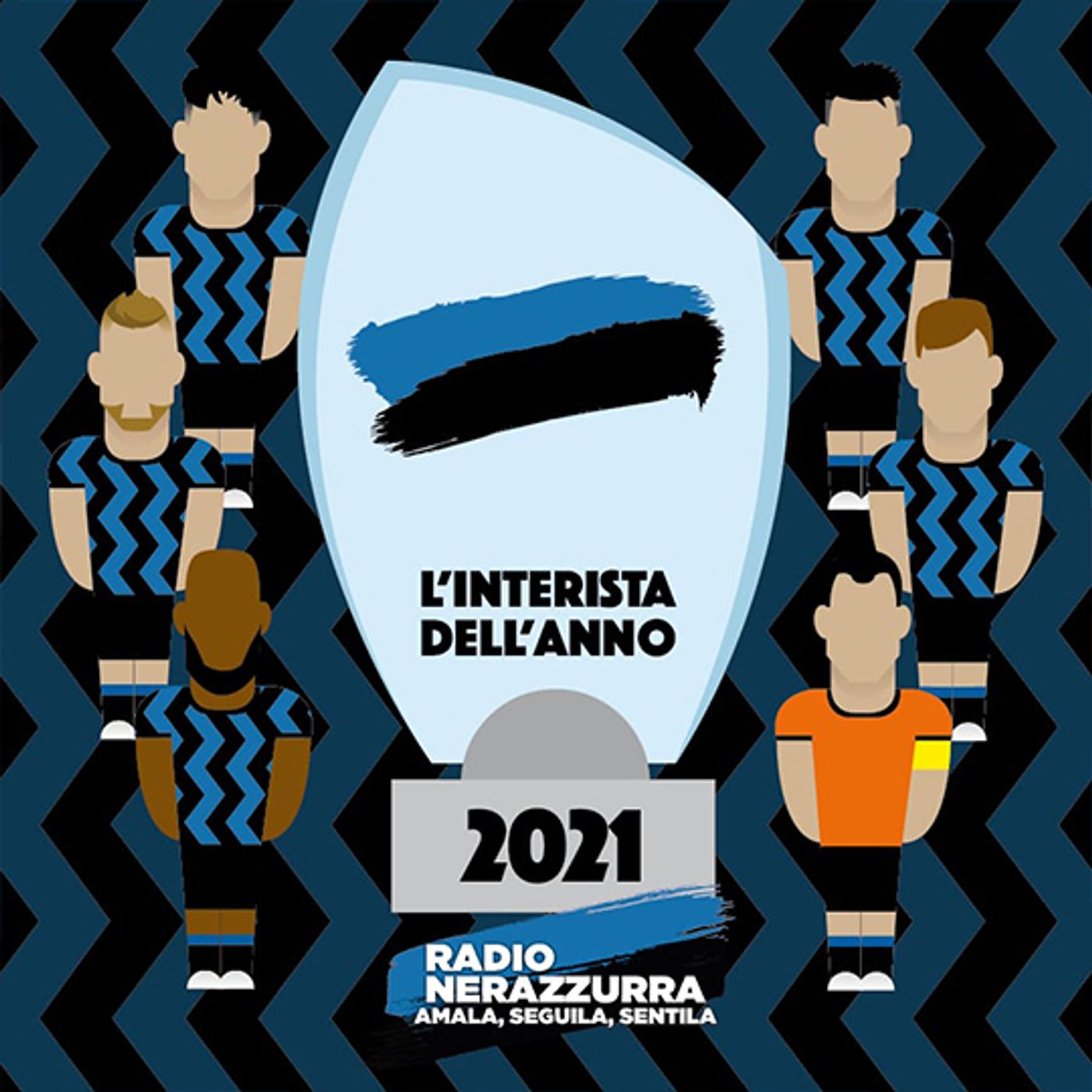 L'interista Dell'Anno 2021 - Handanovic, Skriniar, Vidal, Lautaro