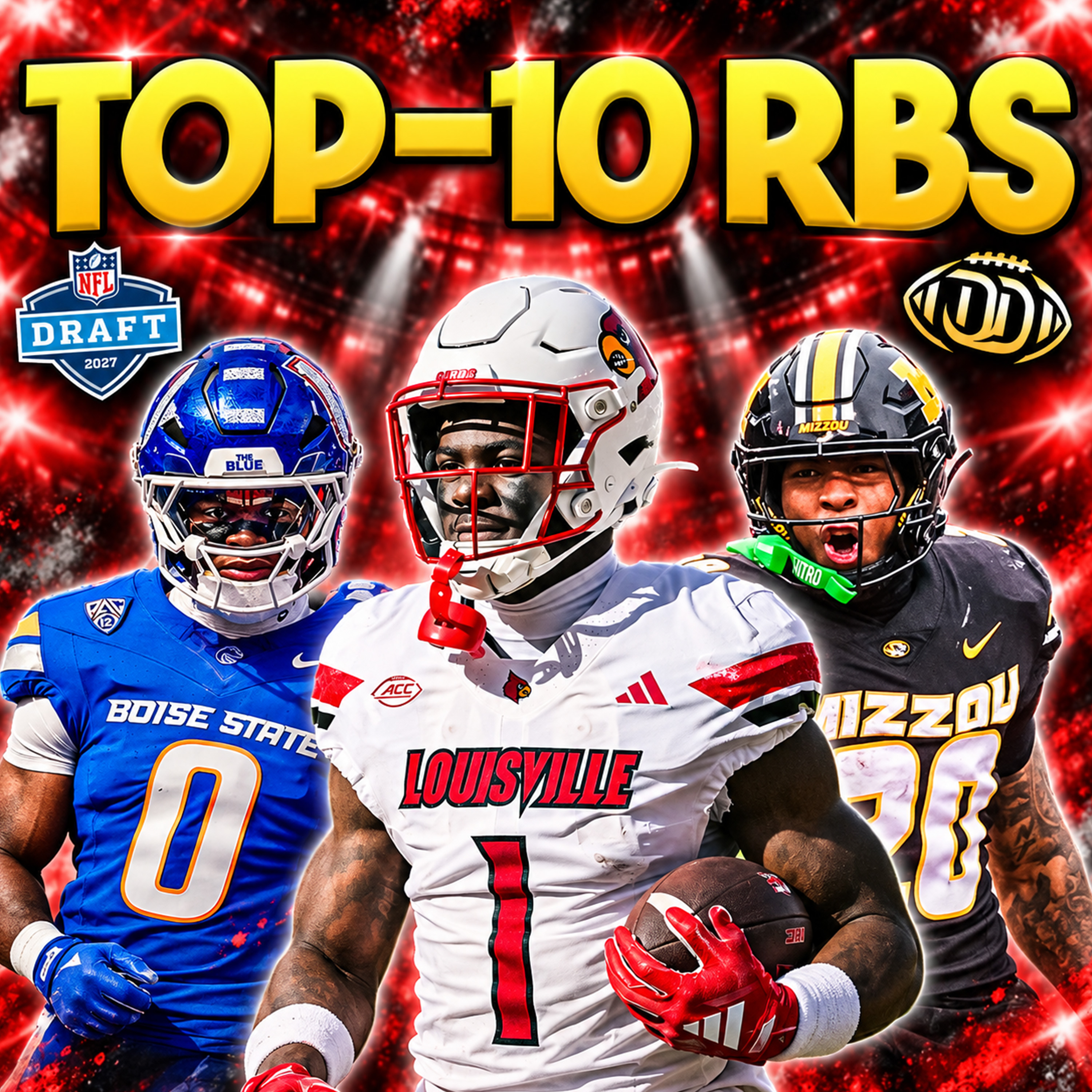 2027 NFL Draft RB Rankings: TOP 10 Running Backs After Week 6! episode artwork