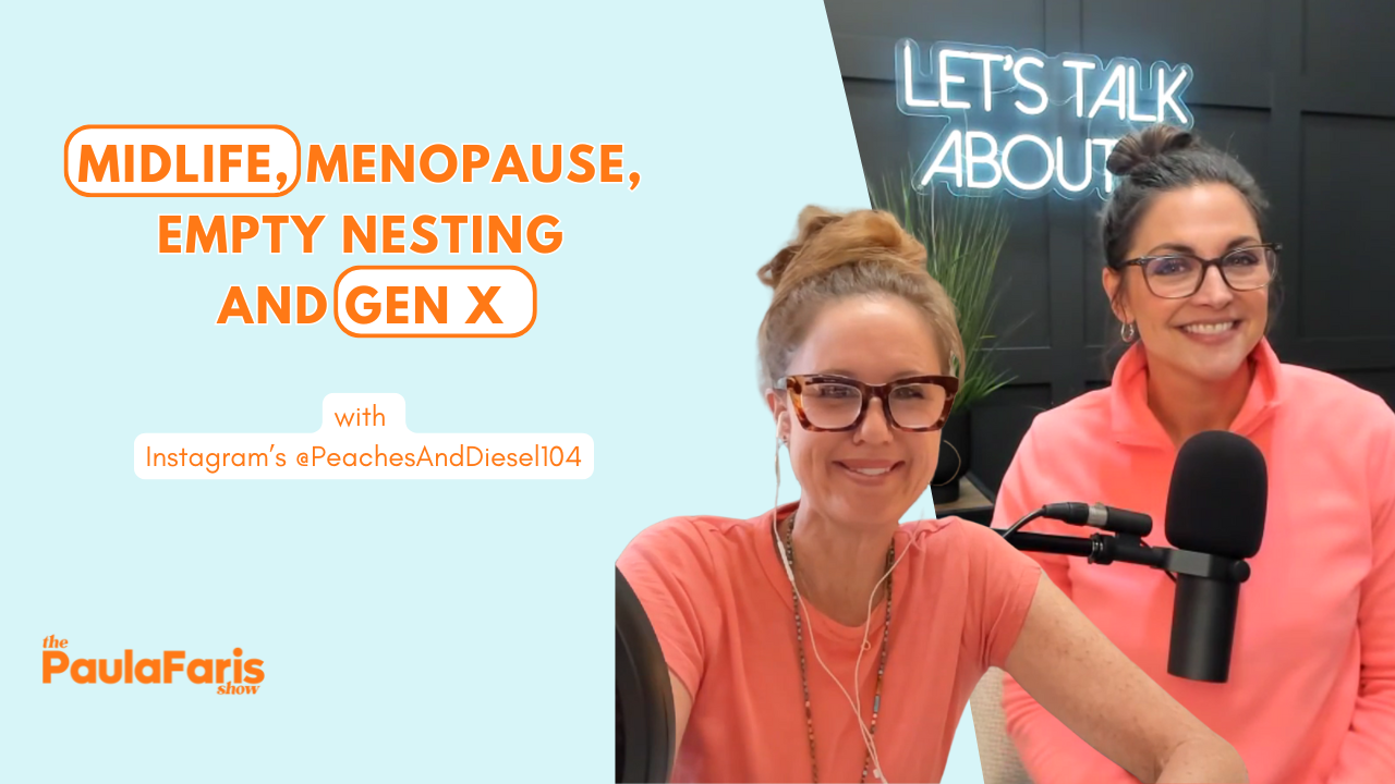 Midlife, Menopause, Empty Nesting and Gen X with Instagram’s @PeachesAndDiesel104