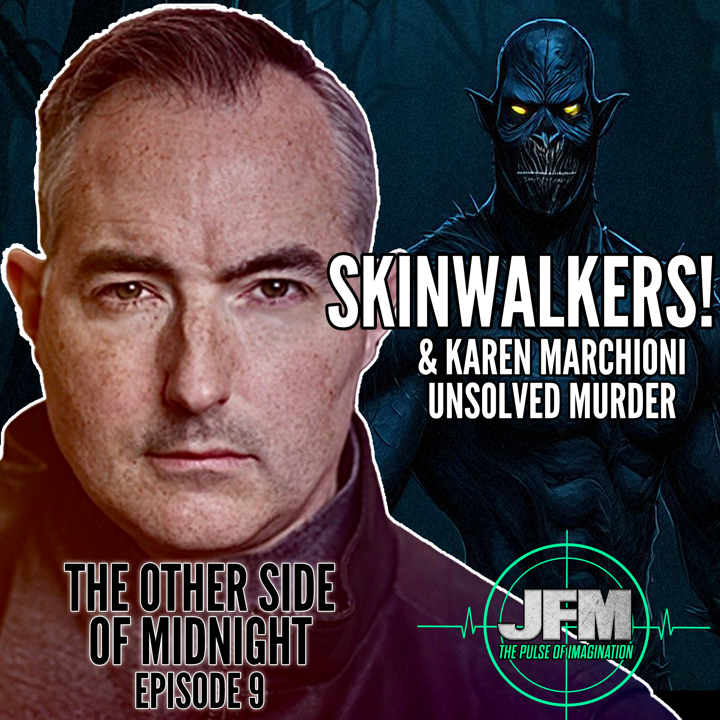 The Other Side of Midnight: Episode 9 - Skinwalkers in Utah & Karen Marchioni Unsolved Murder episode artwork