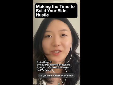 Making the Time to Build Your Side Hustle episode artwork